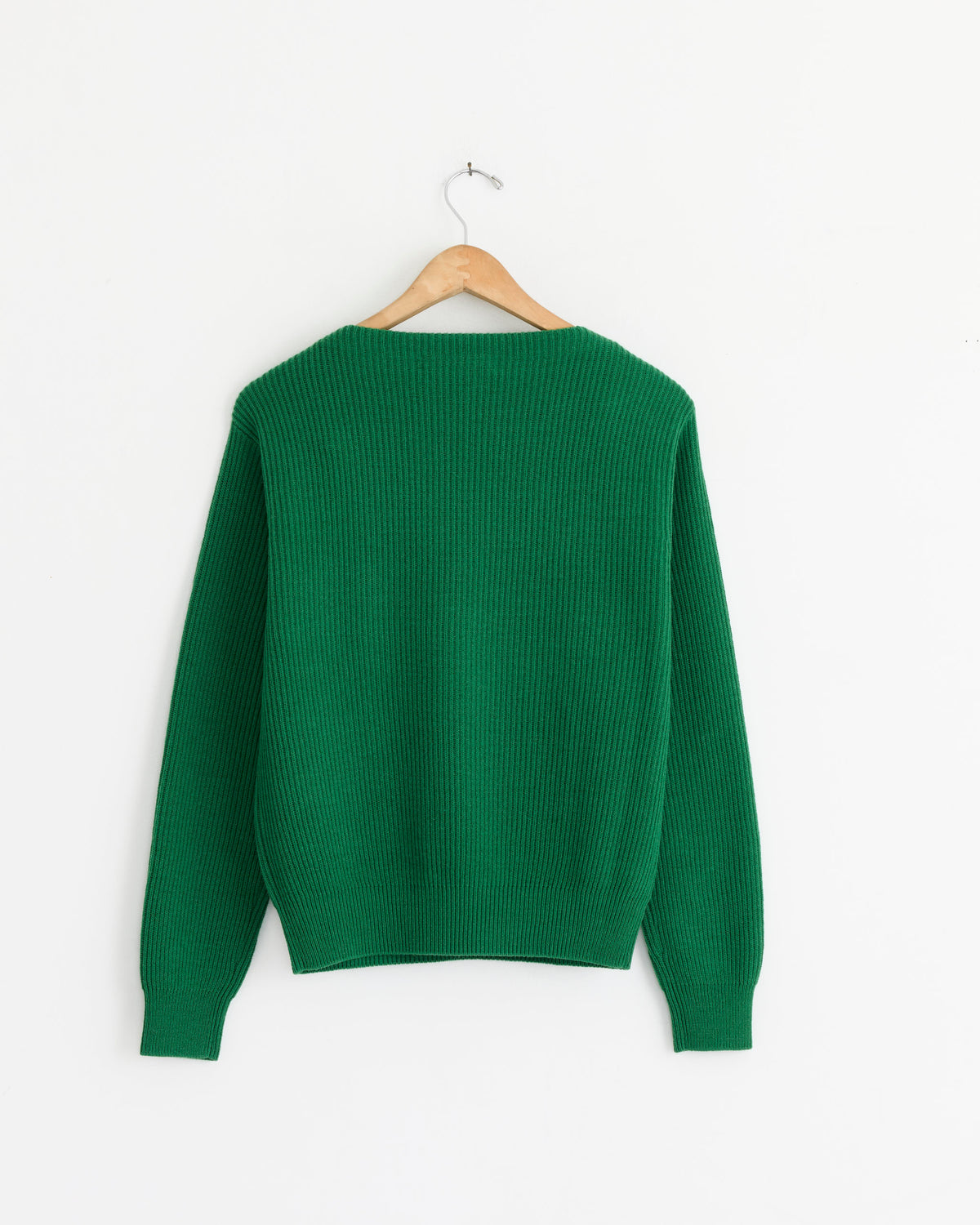 TEKLA x Auralee Boat Neck Cashmere Sweater, Forest Green - Forest Green / 1 (295827)