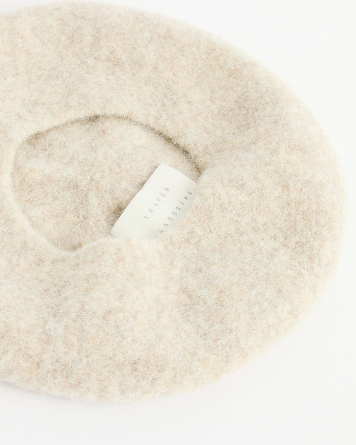 Felt Beret, Pebble - Pebble / OS (295927)