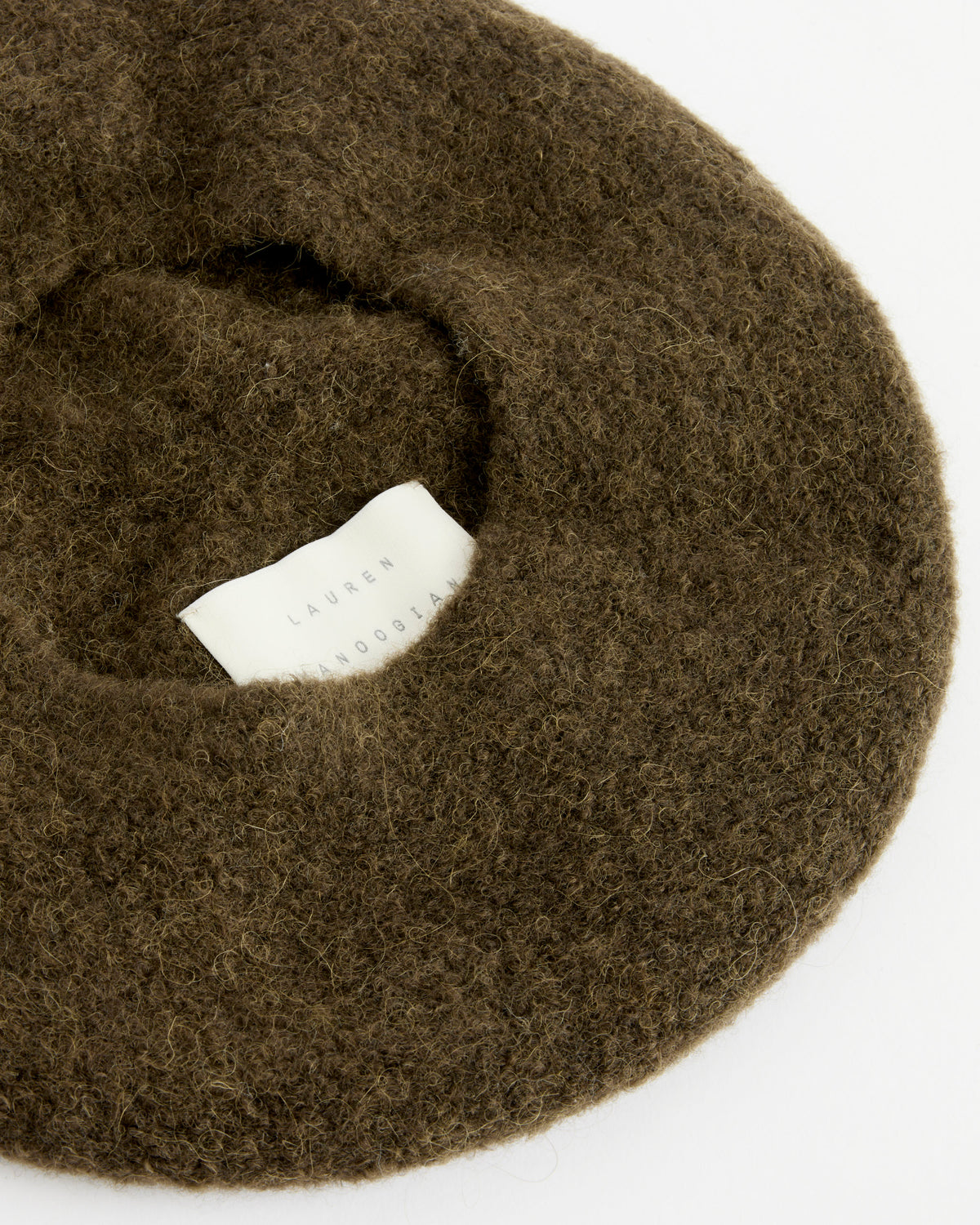 Felt Beret, Olive - Olive / OS (295928)