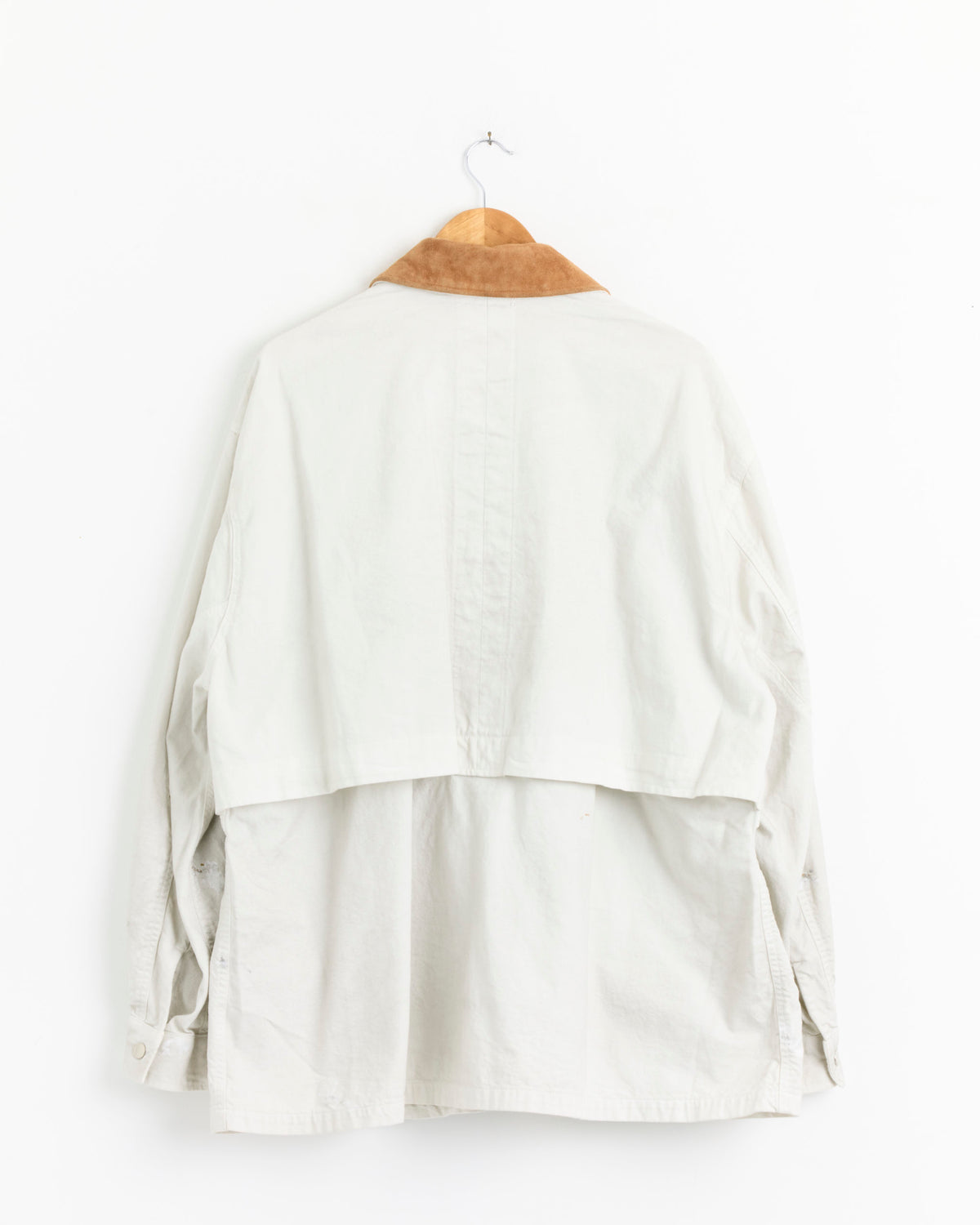 Aging Denim Half Jacket in G White - G White / 2 (295980)
