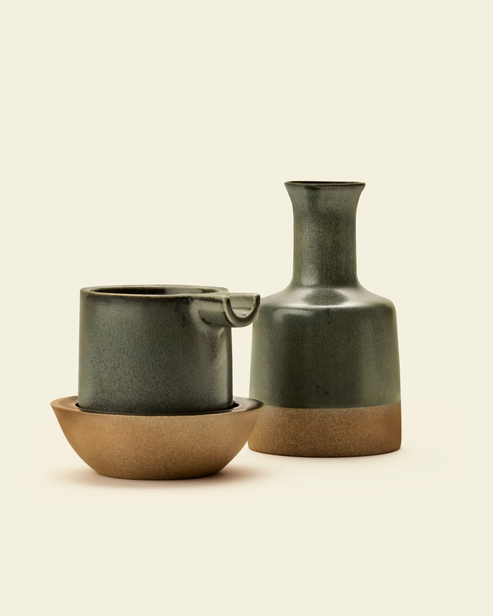 Ashtray Set By Seth in Moss Mohawk General Store