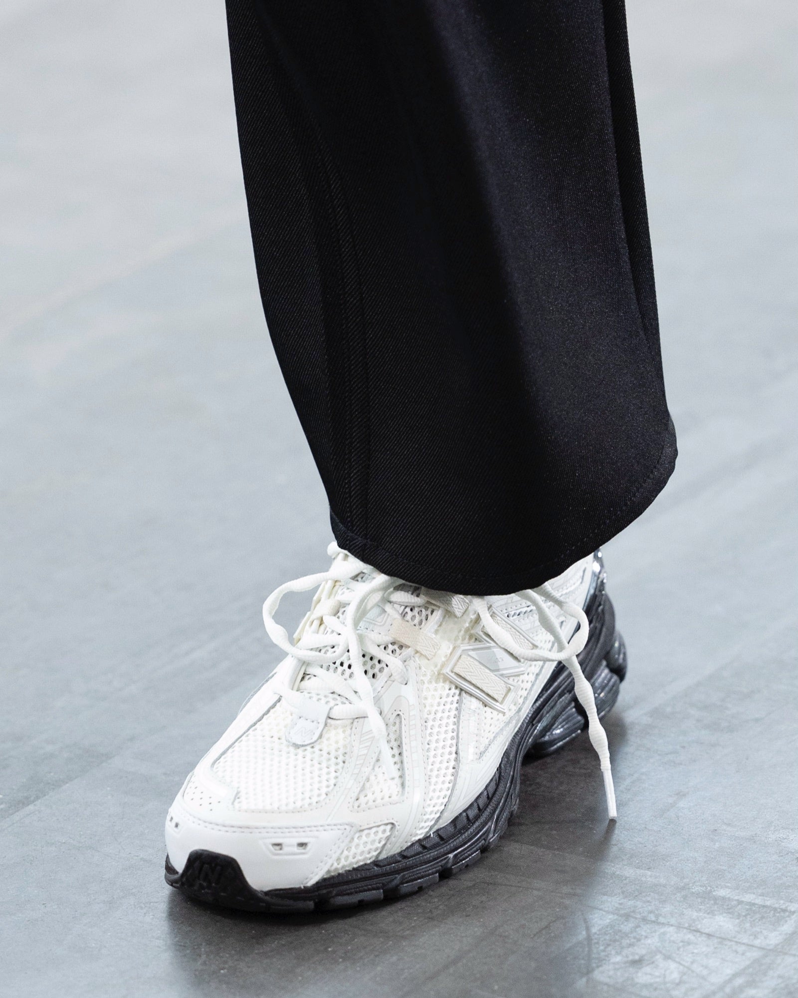 CDG x New Balance in White/Black - Main Image