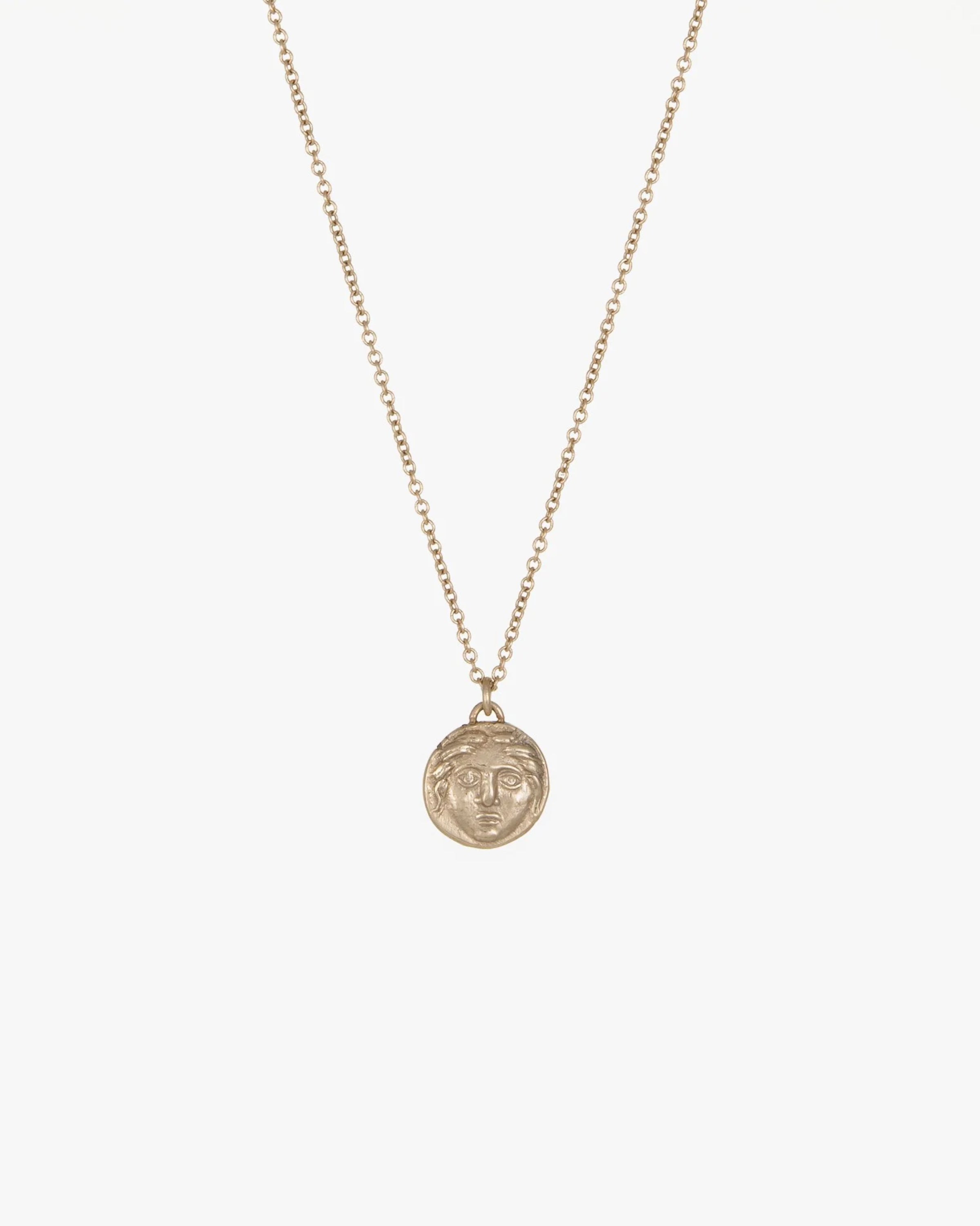 Medusa Coin Pendant