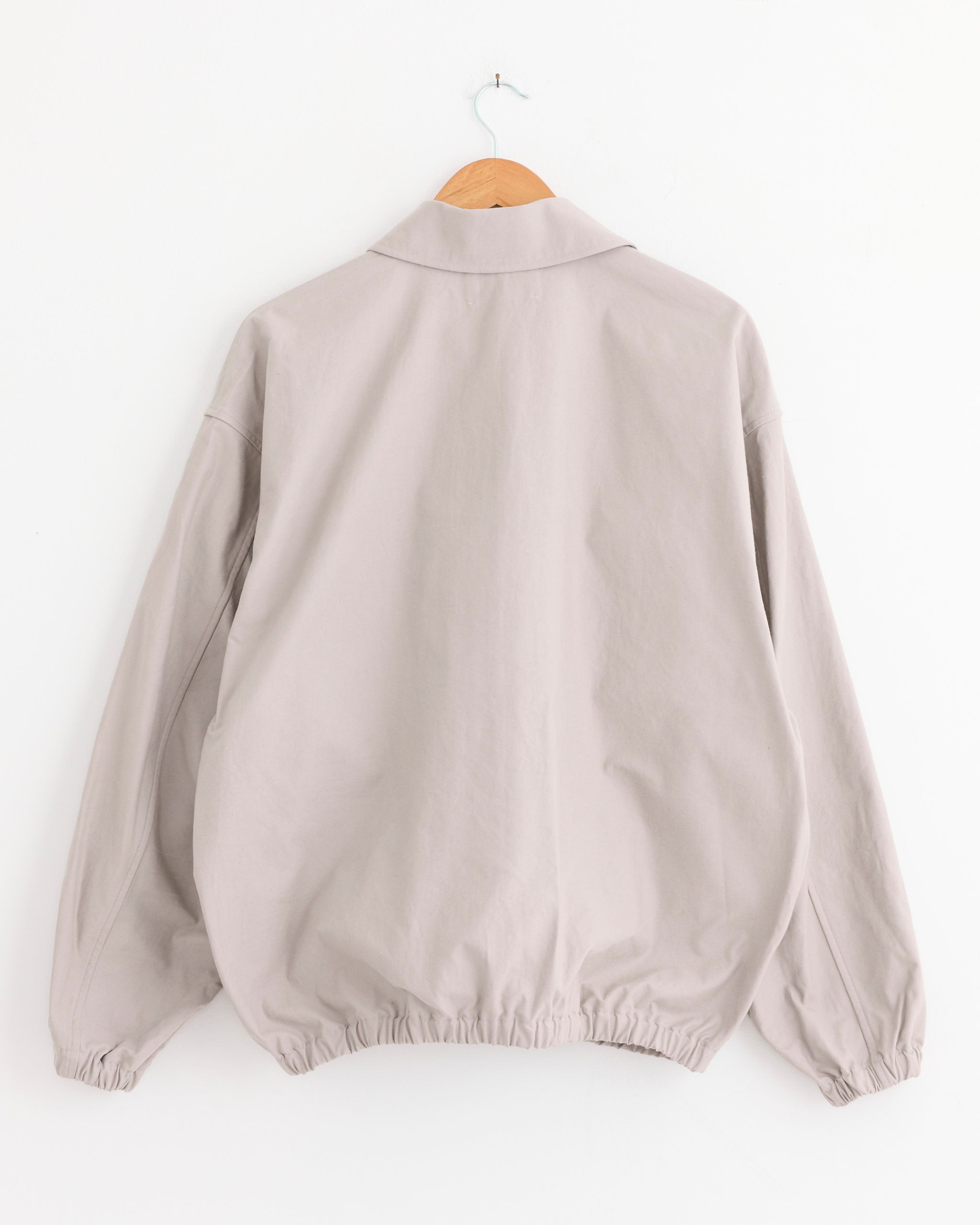 Zip Blouson in Beige