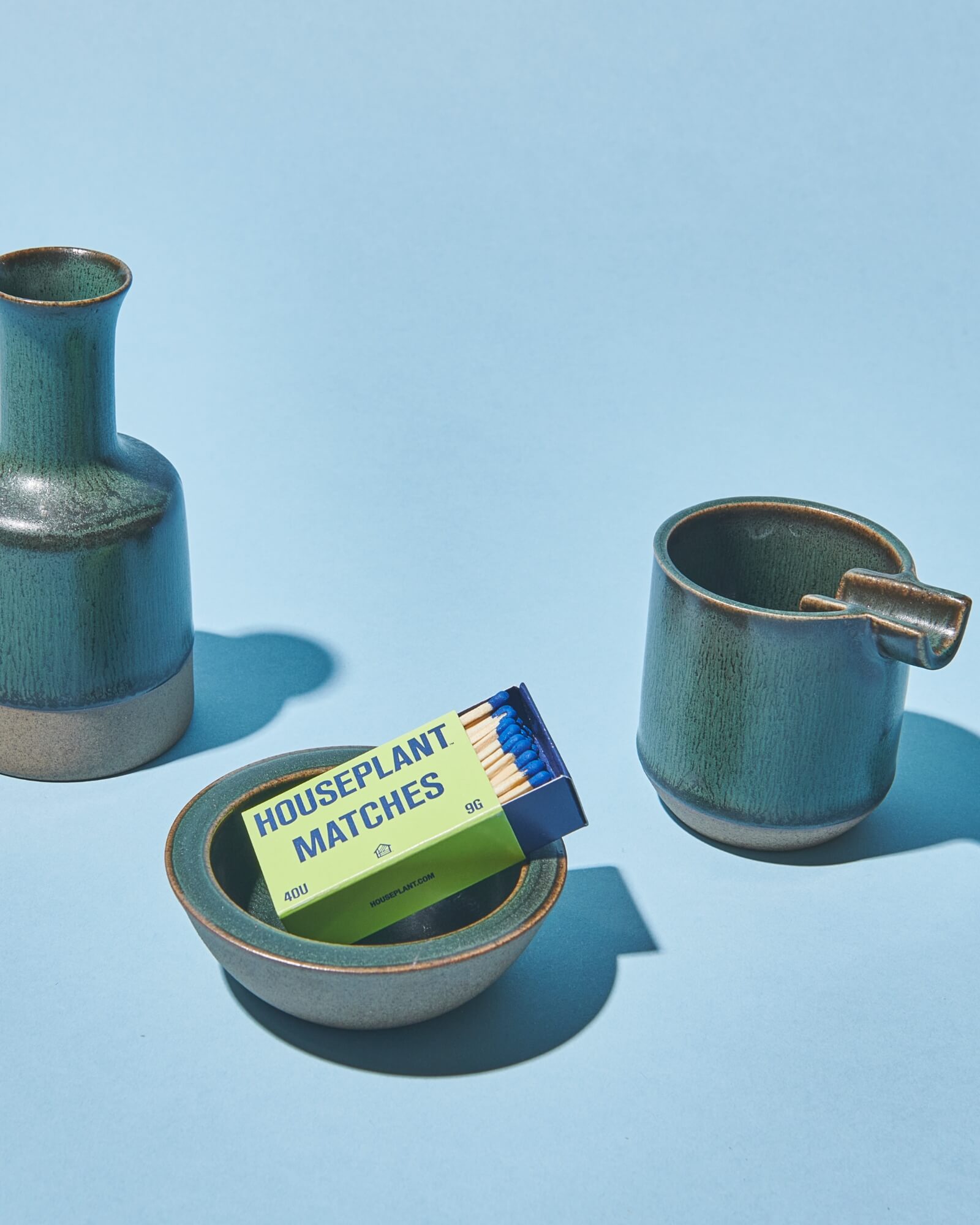 Ashtray Set By Seth in Moss Mohawk General Store