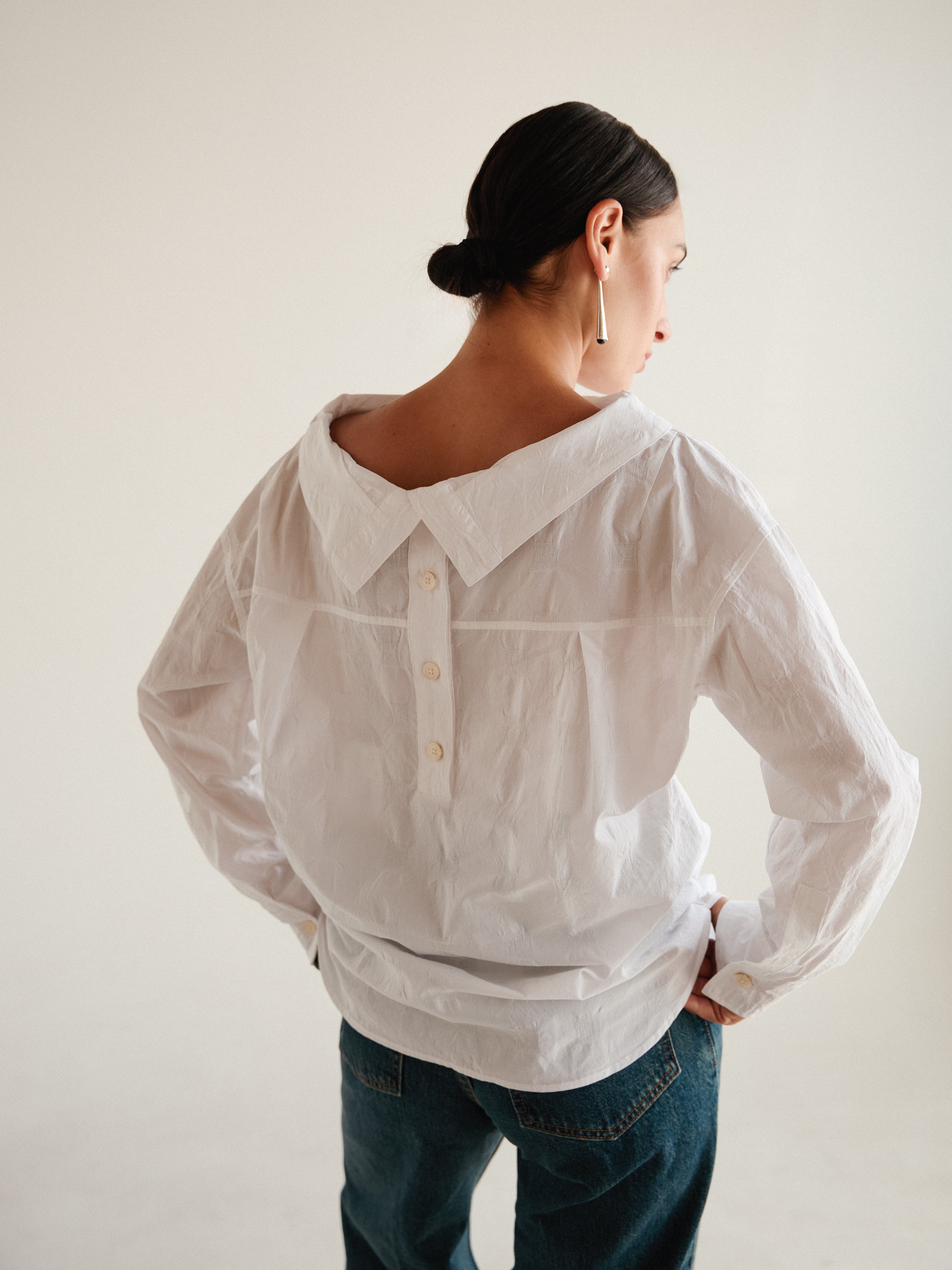 Dallbey Top in White