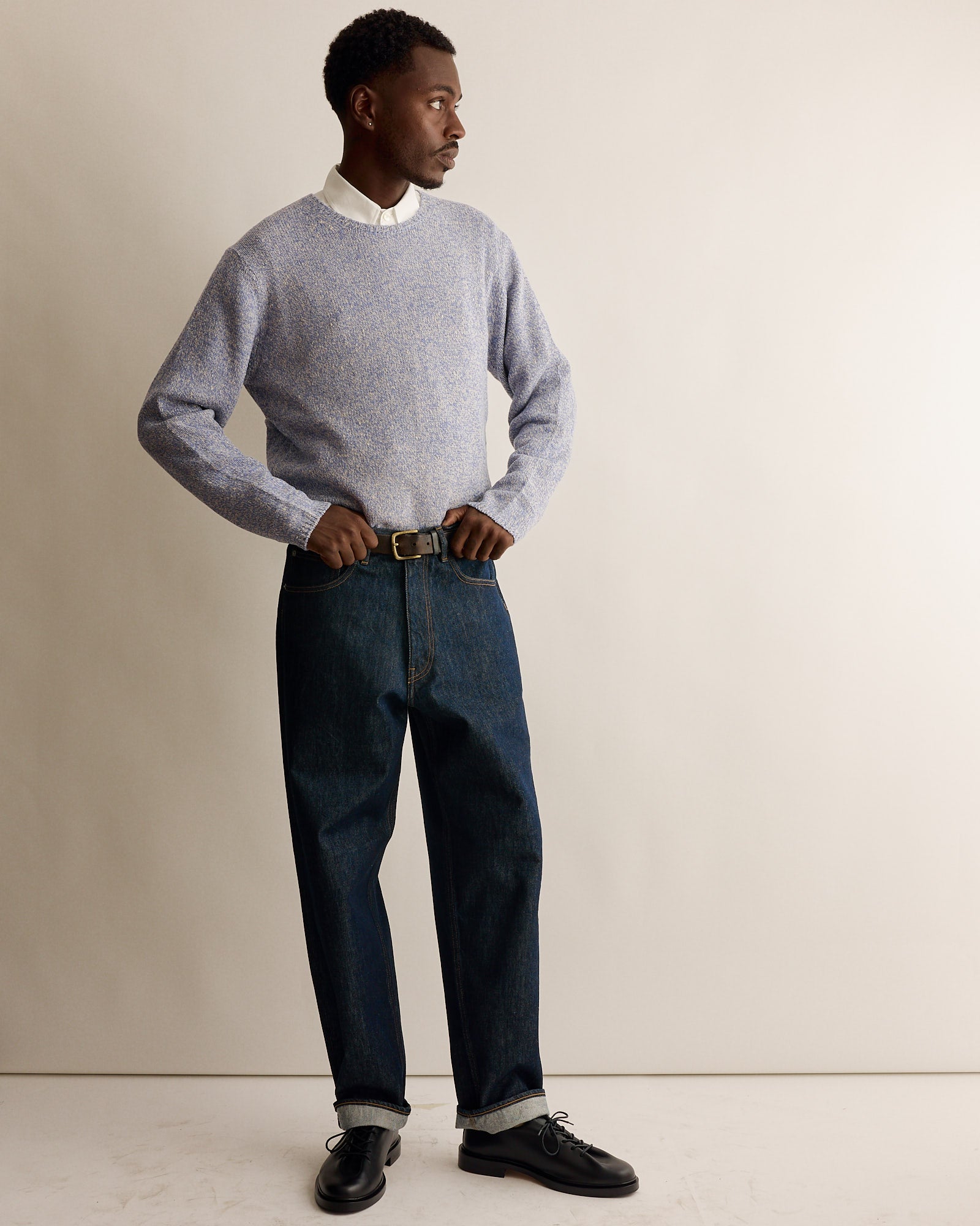 トップス AURALEE AIRY SILK WOOL KNIT P/O AURALEE - AIRY SILK WOOL KNIT P/O TOP LIGHT PURPLE – SOLAR MTP