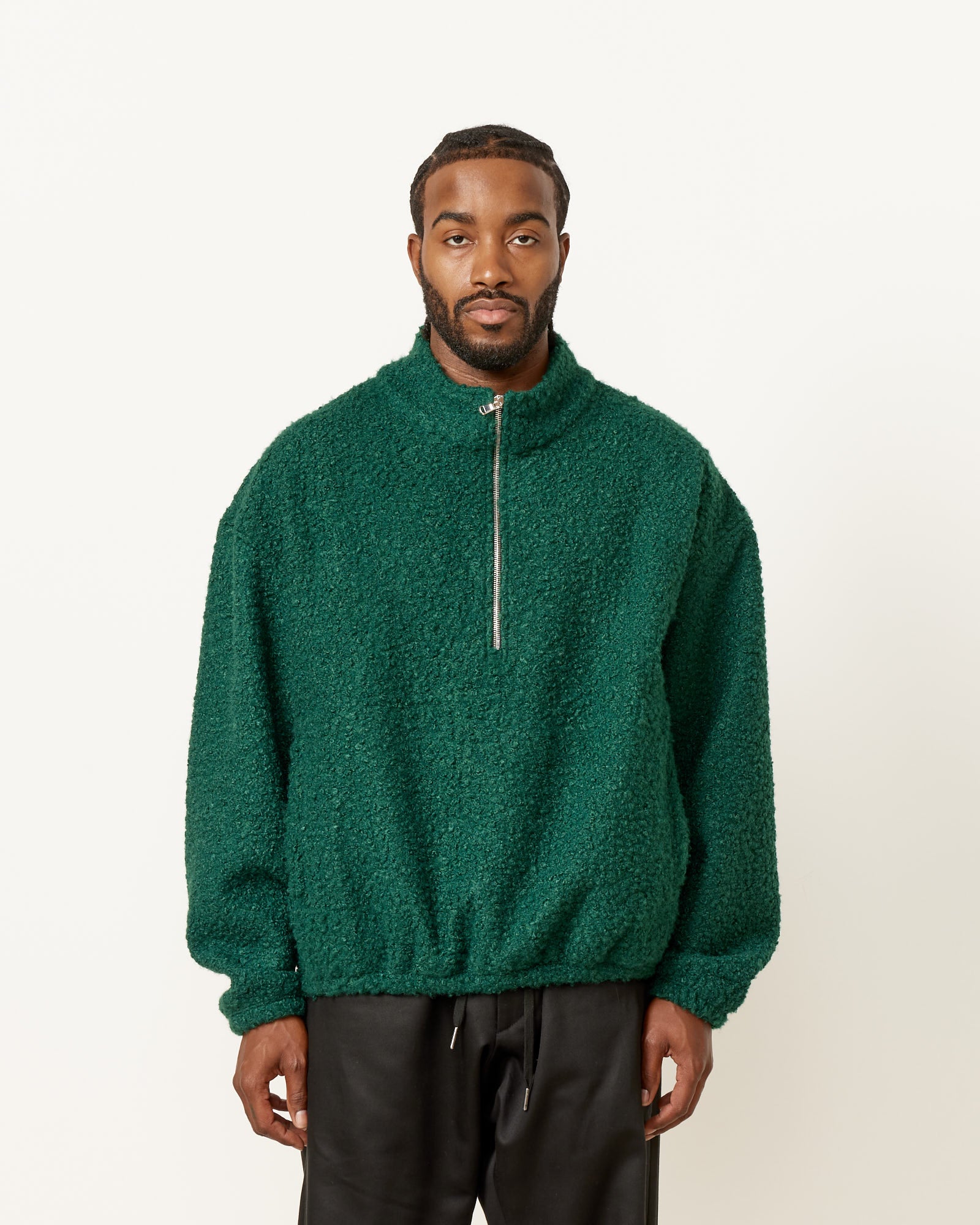 Alpina Pullover Sherpa in Forest