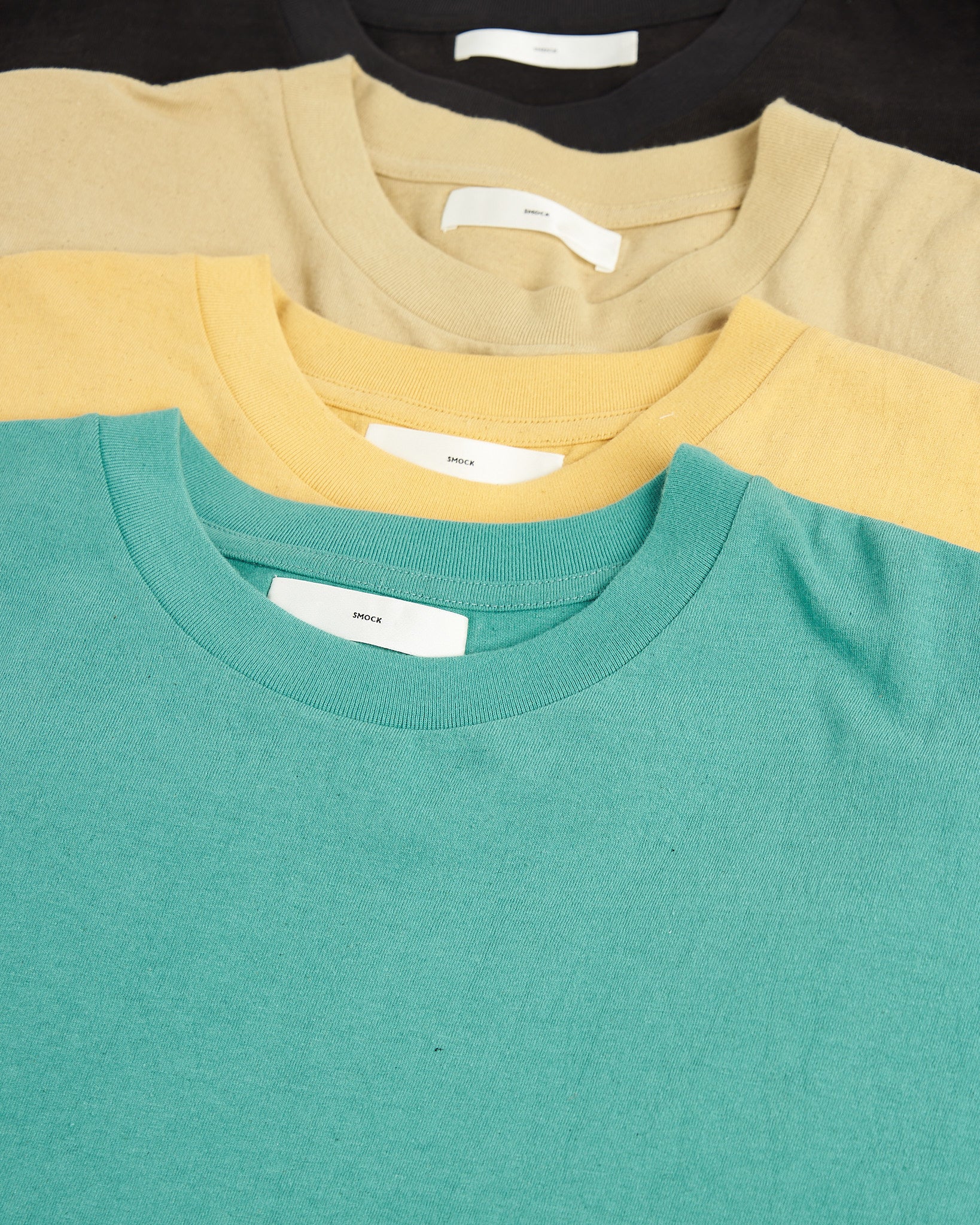 Recycled Natural Dye Long Sleeve Tee in Mustard