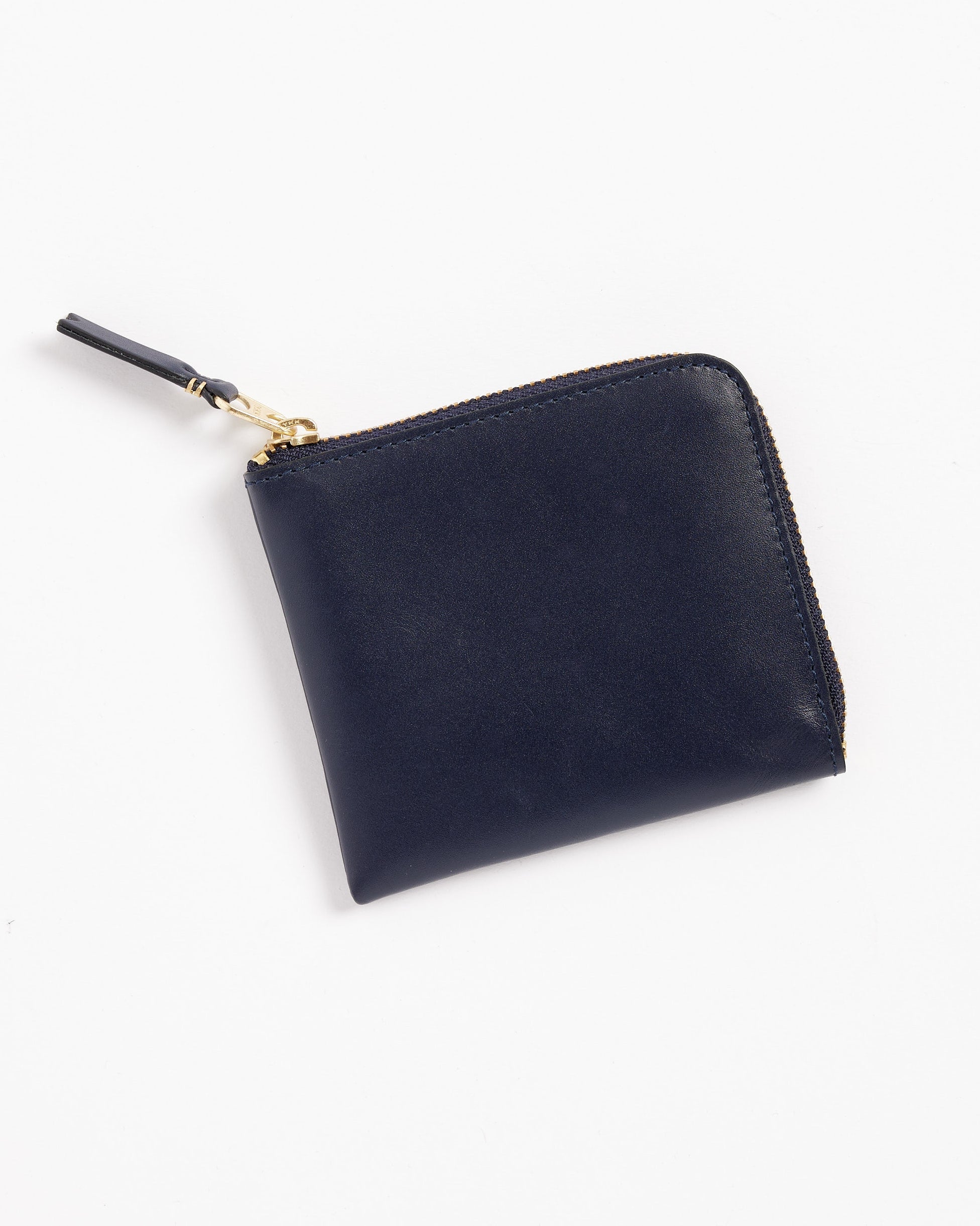 Classic Leather Line Wallet SA3100 in Navy