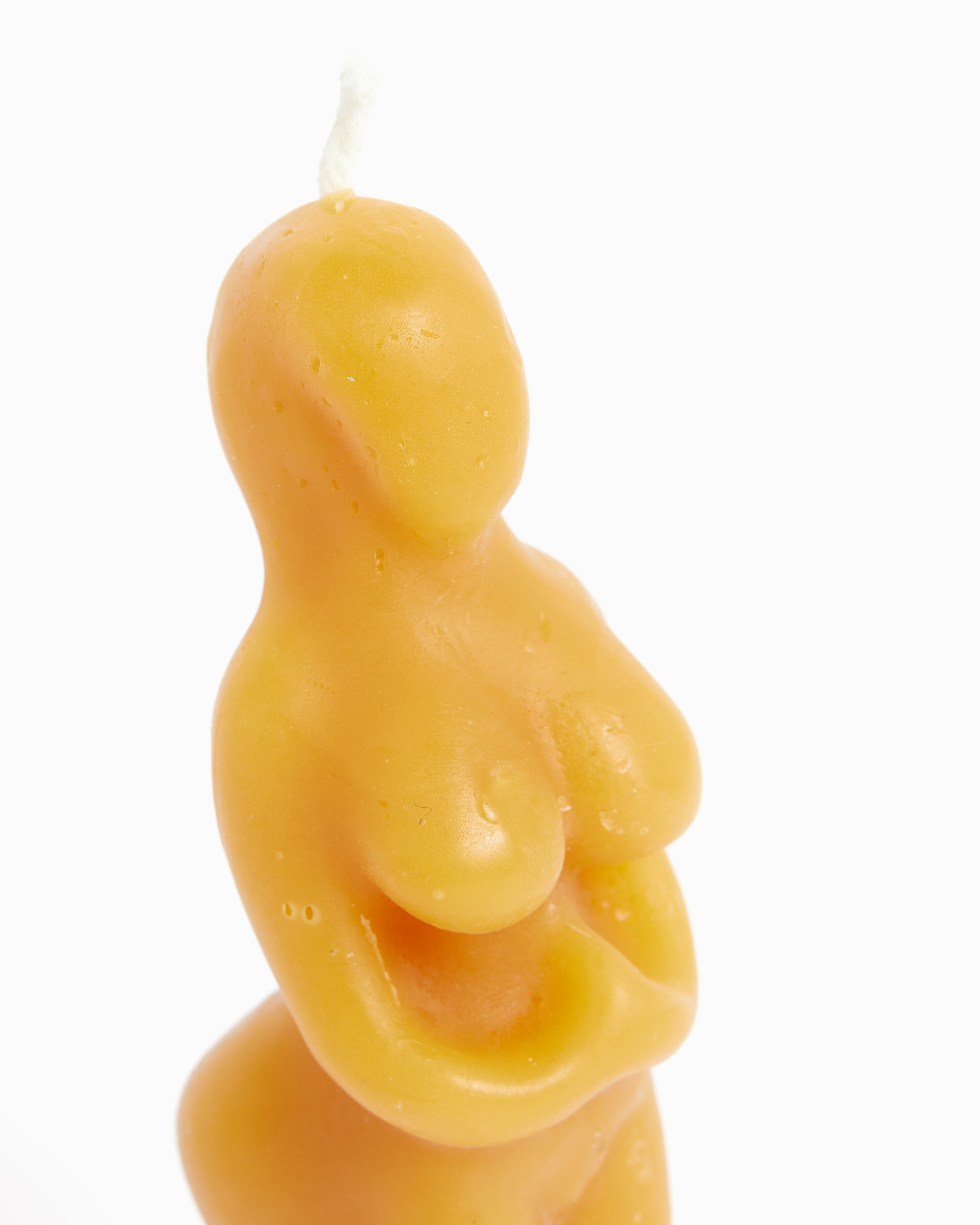 Standing Goddess Beeswax Candle