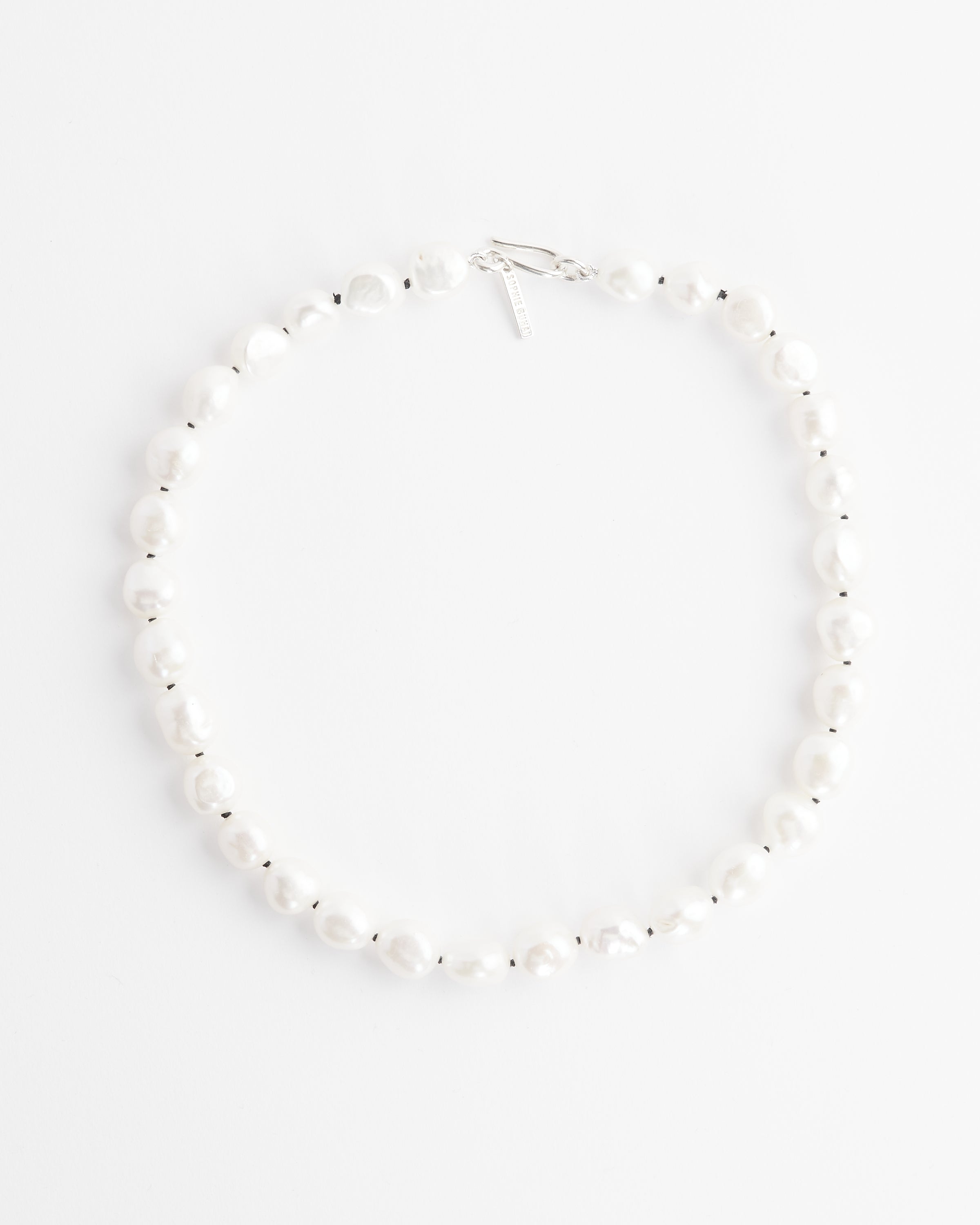 Simple Baroque Pearl Collar in  Freshwater Pearl