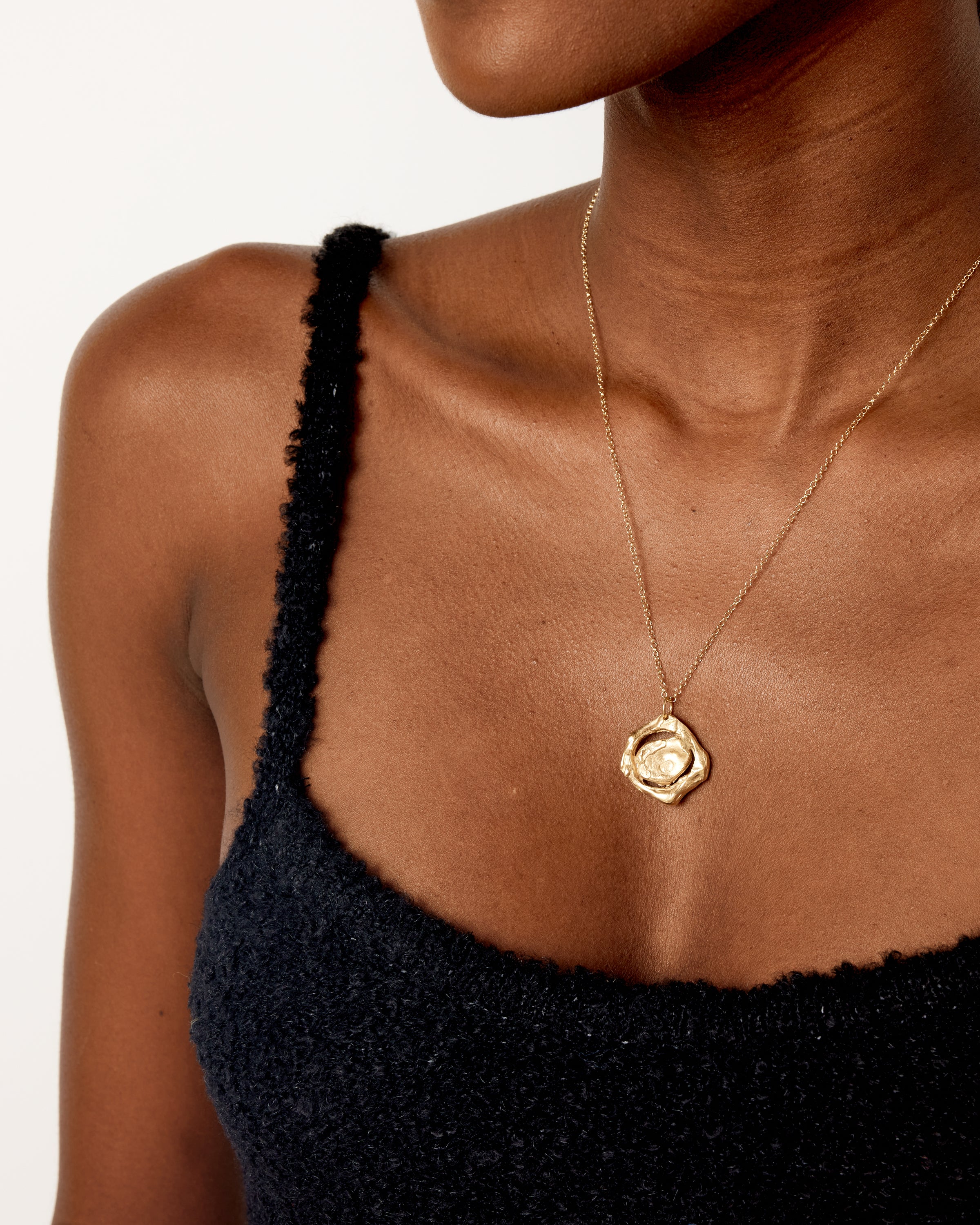 Amuleto Necklace in 18K Plated Yellow Gold