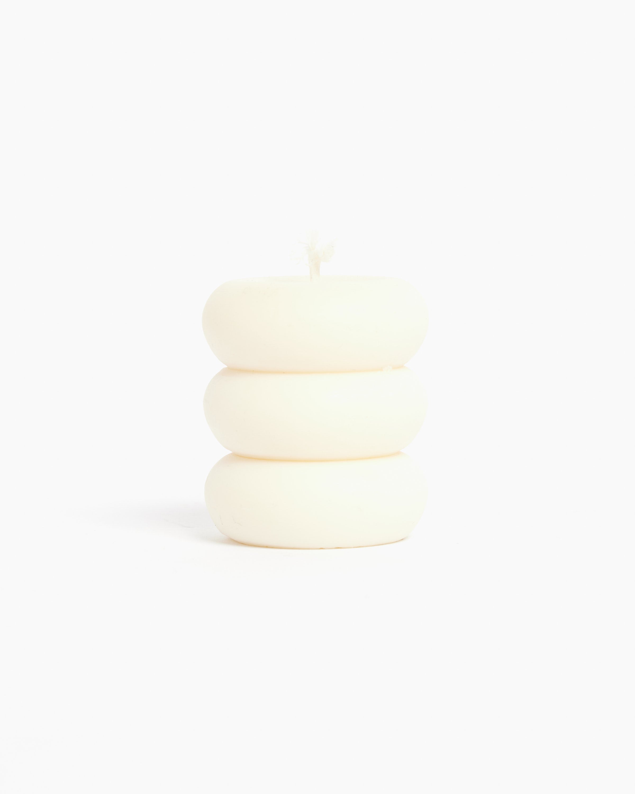 Stacks Candle in Pearl