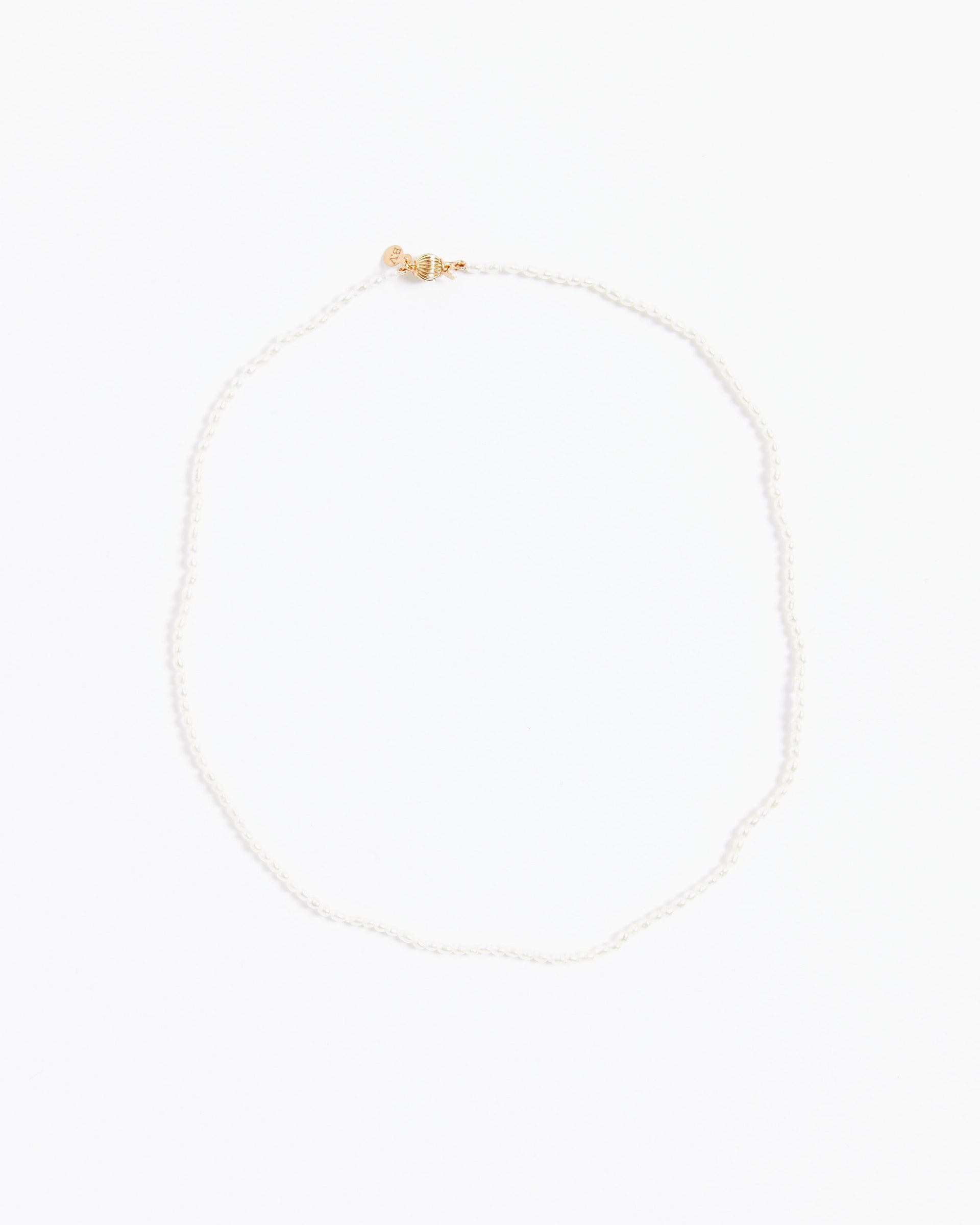 Brujeria Necklace Rice Pearl