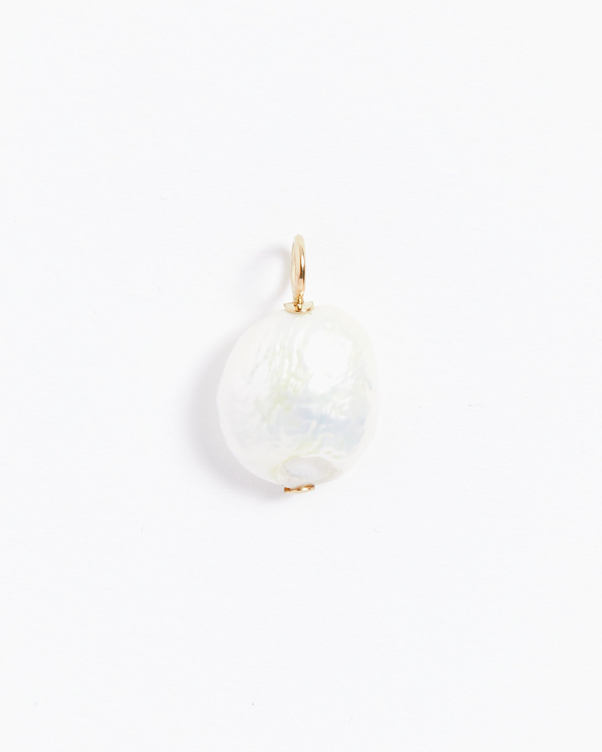 Baroque Pendant Charm Pearl