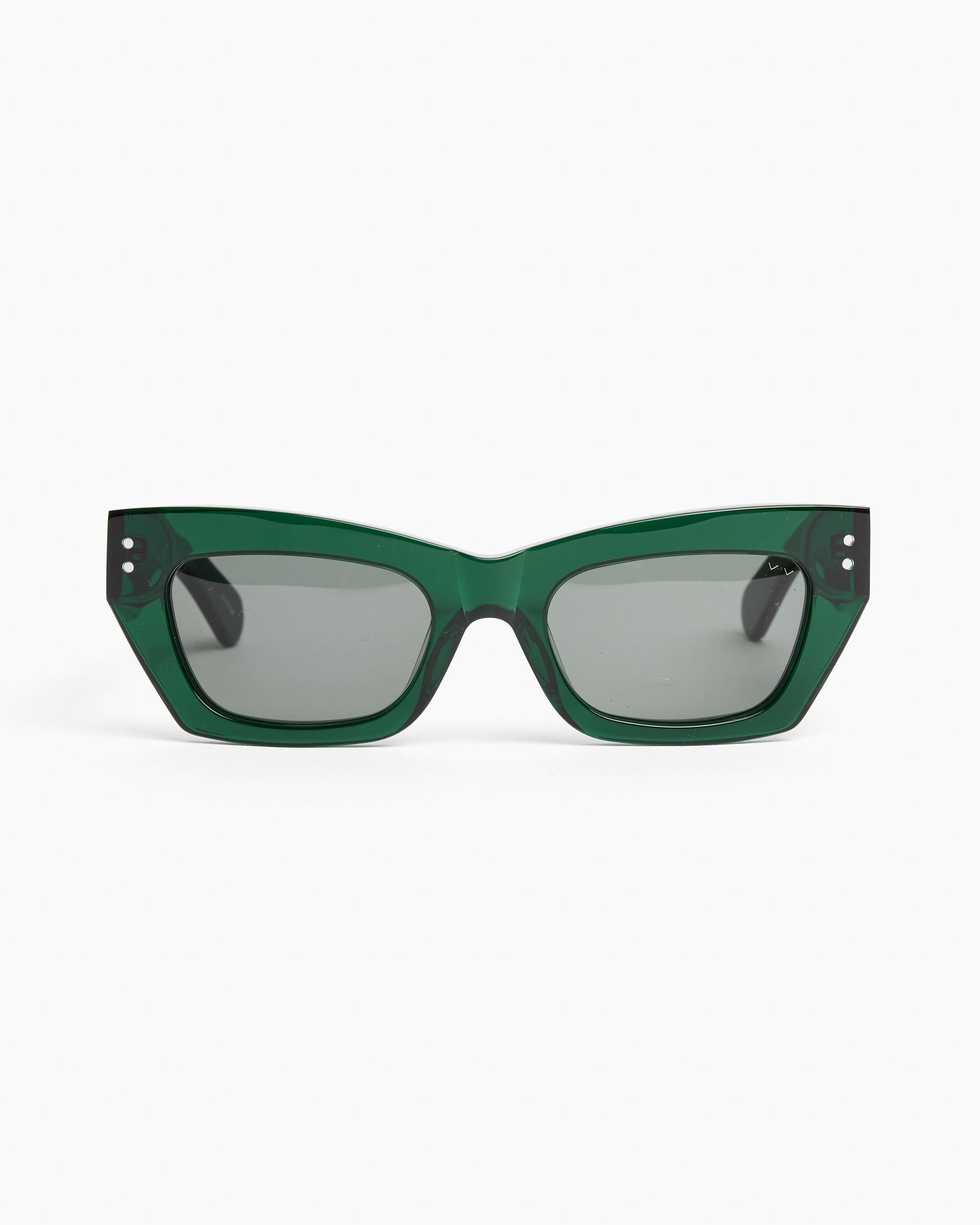 Petite Amour Sunglasses in Emerald