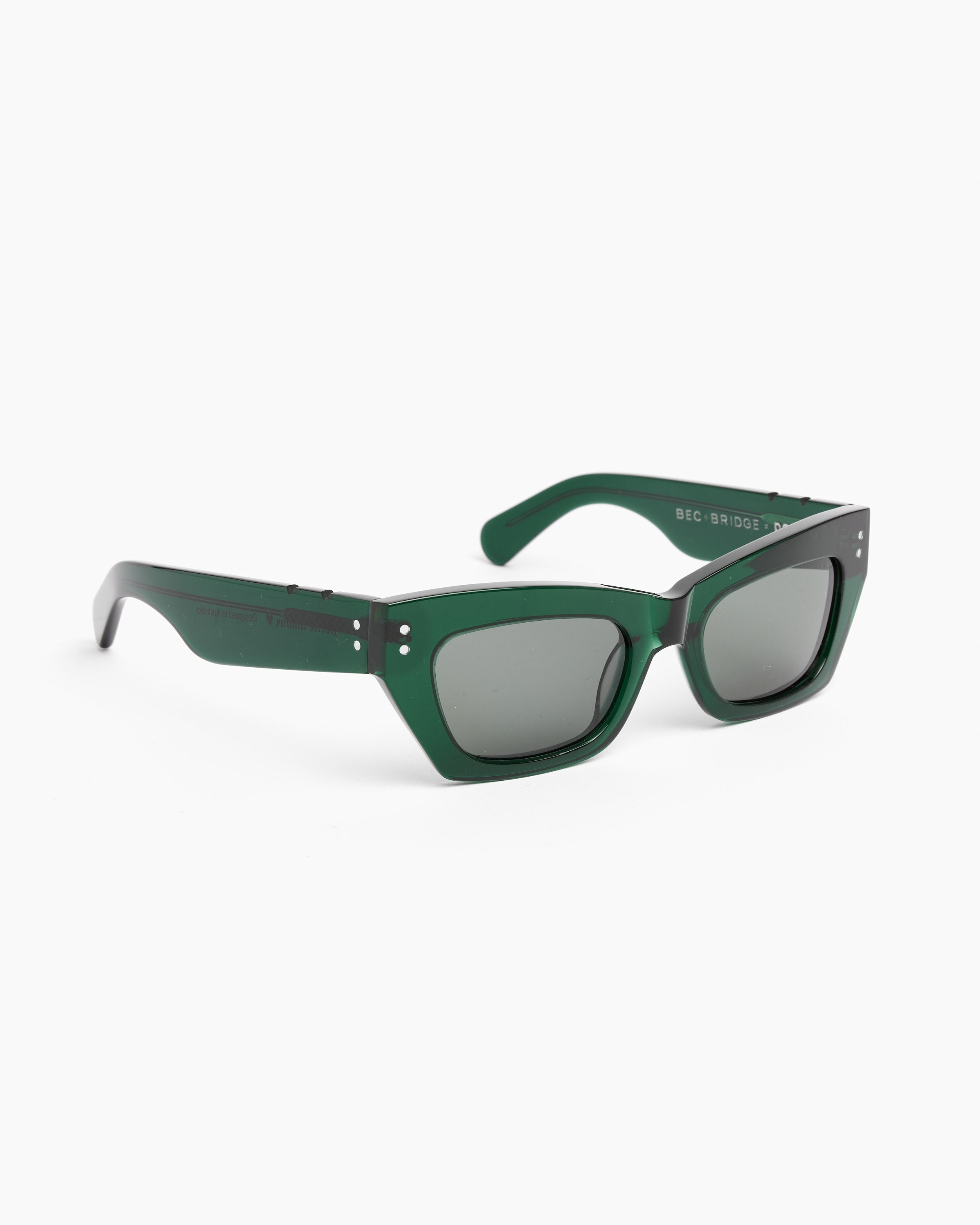 Petite Amour Sunglasses in Emerald