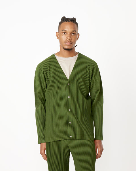me ISSEY MIYAKE カーディガン ジグザグ シャギー プリーツ もこもこ MI23FO943 ポリエステル me ISSEY MIYAKE カーディガン ジグザグ シャギー プリーツ もこもこ