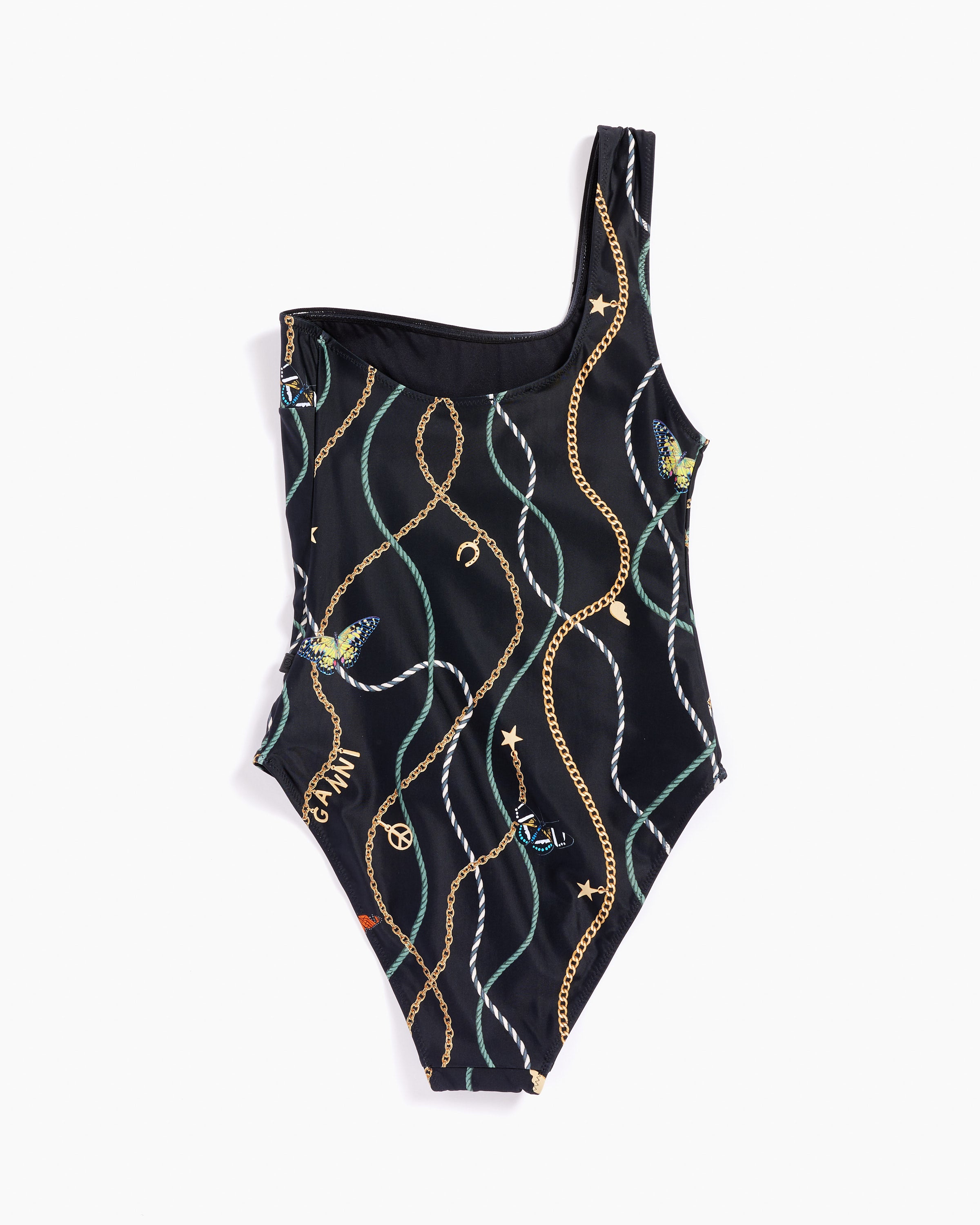 Recycled One Shoulder Swimsuit