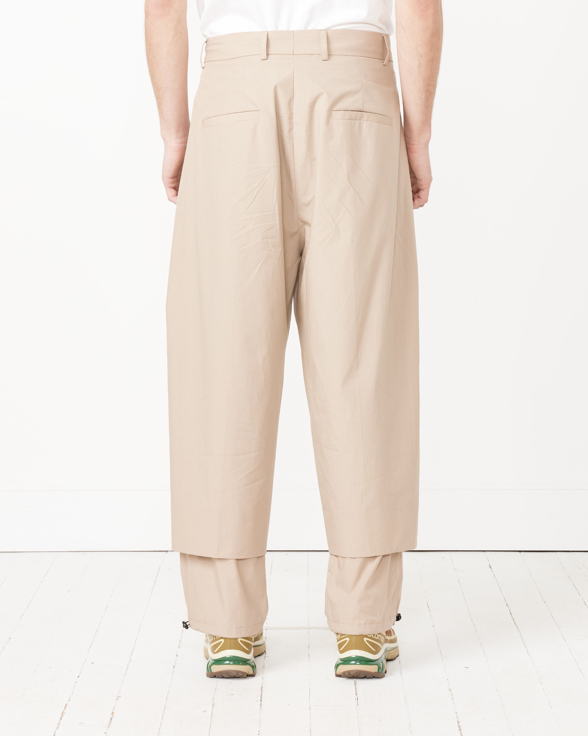 Tailored Wide Leg Cropped Trouser