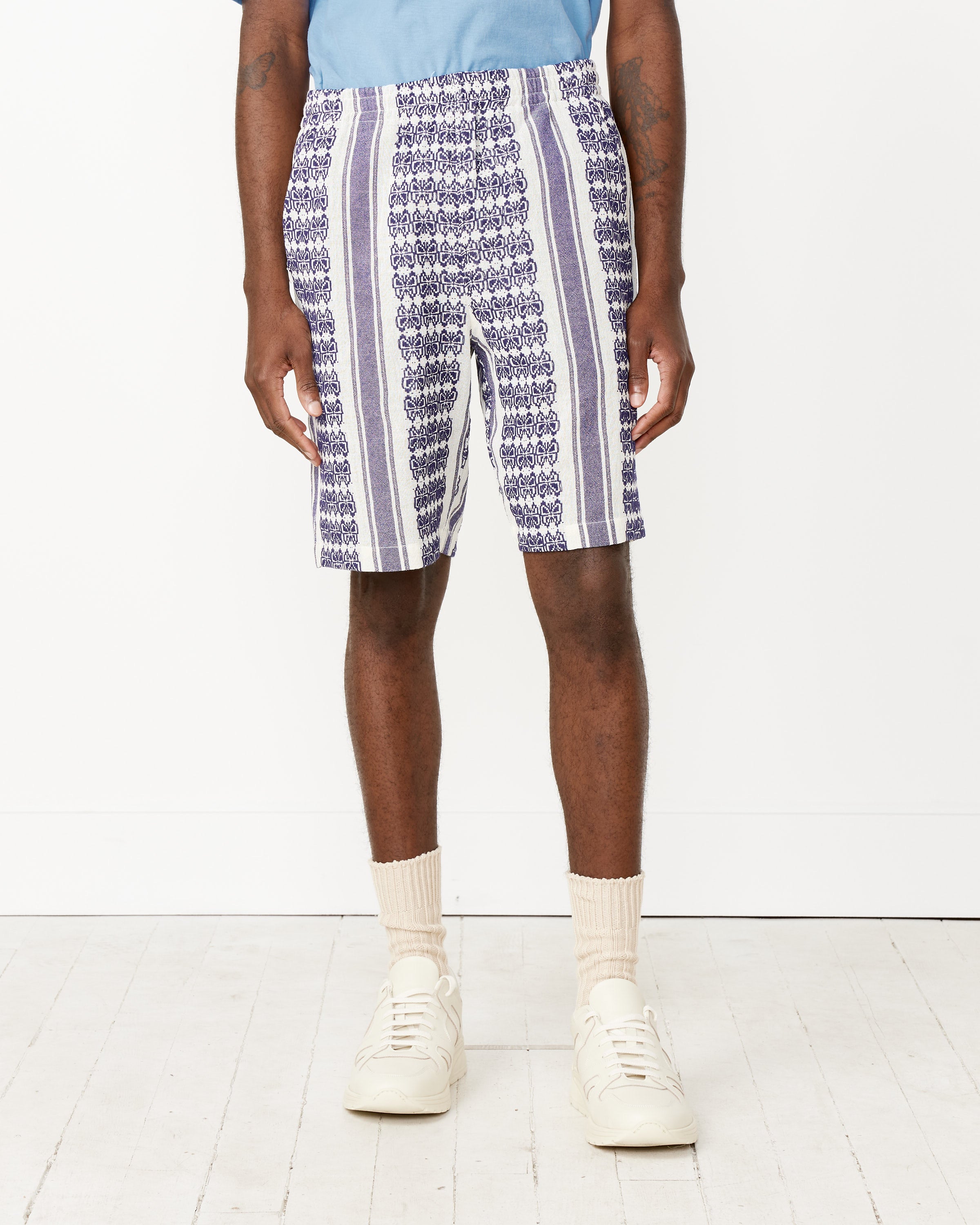 Needles Basketball Short - Papillon Stripe Dobby Jq. – unexpected store