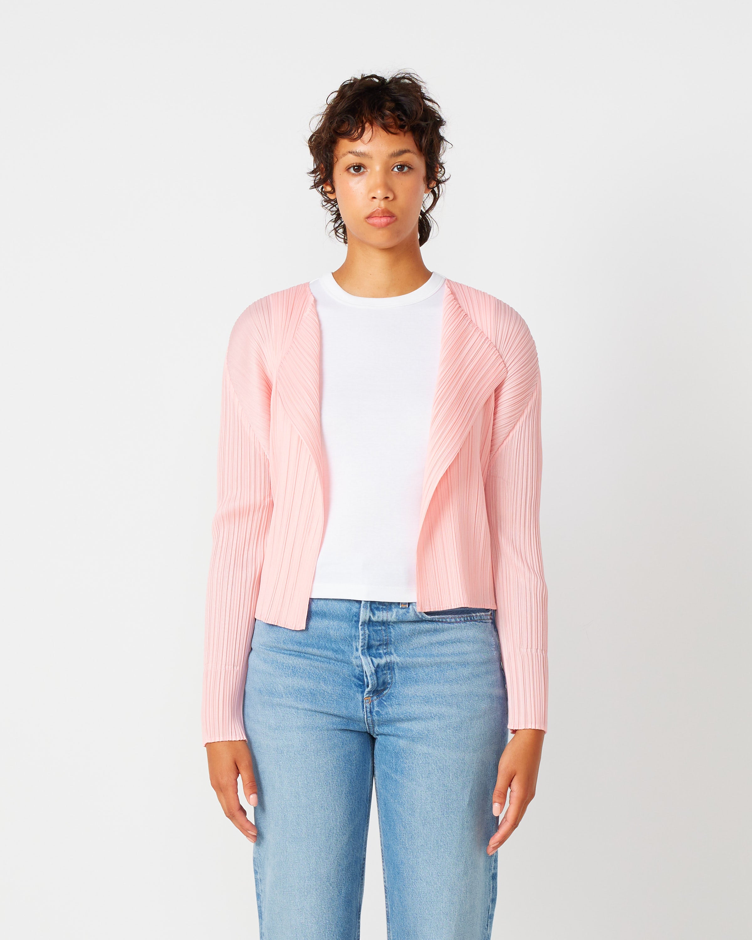 Monthly Colors Cardigan in Light Pink