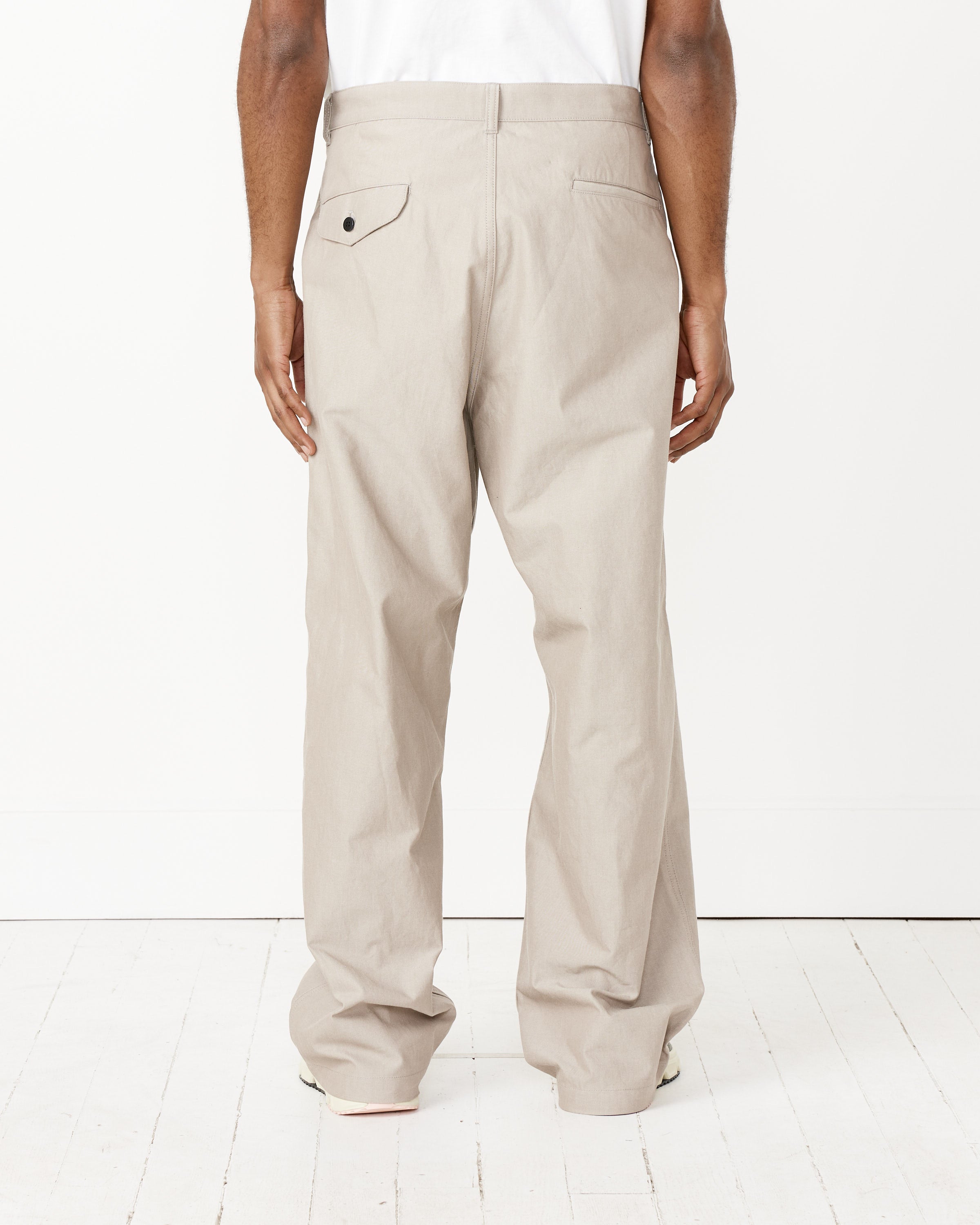 Deep Tuck Baker Pants