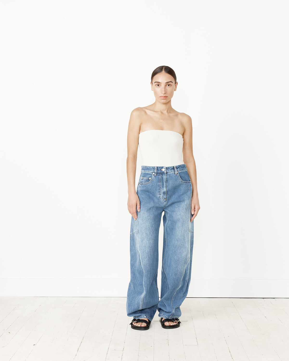 Nitro Jersey Strapless Bodysuit