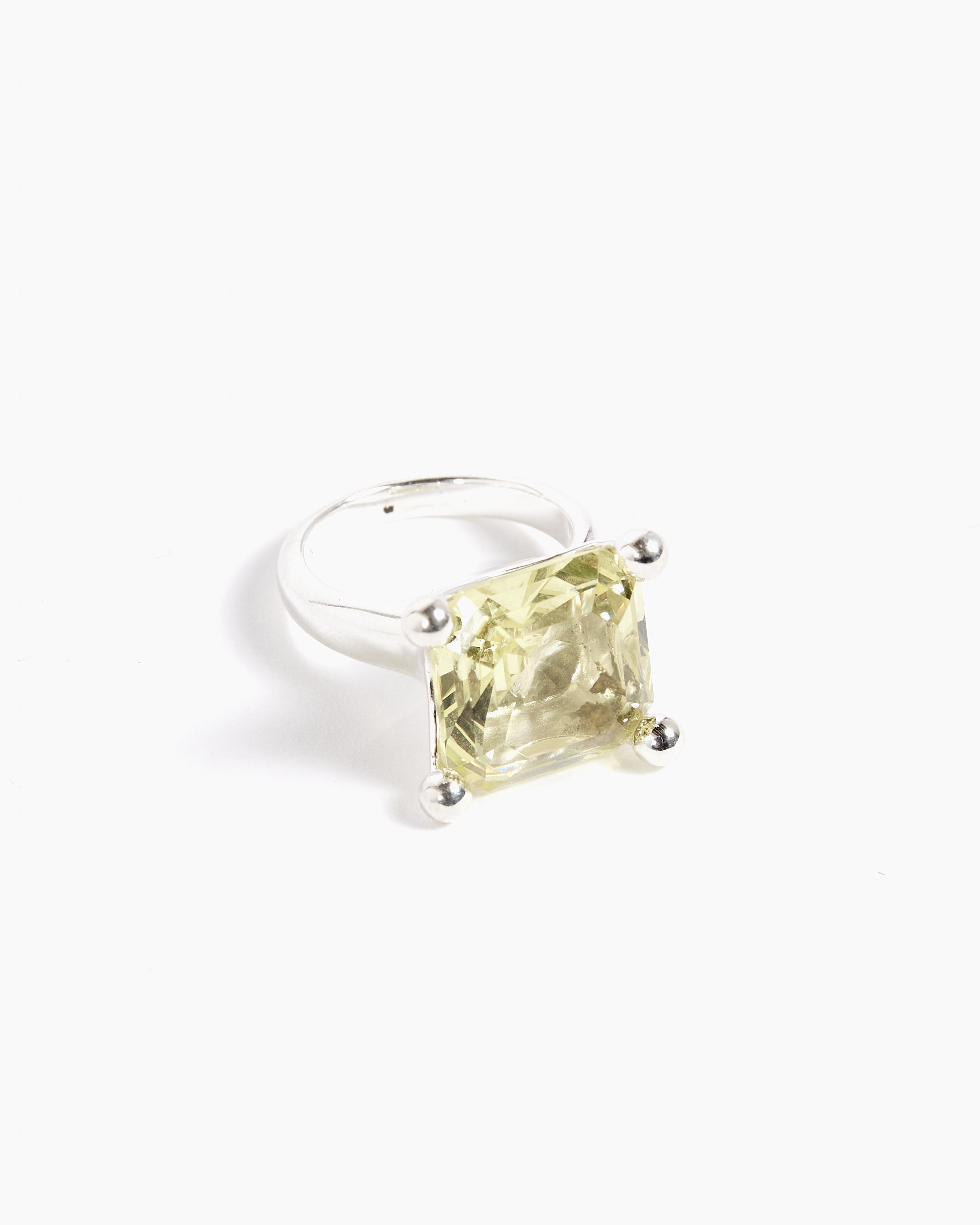Atomic Square Ring in Limoncello