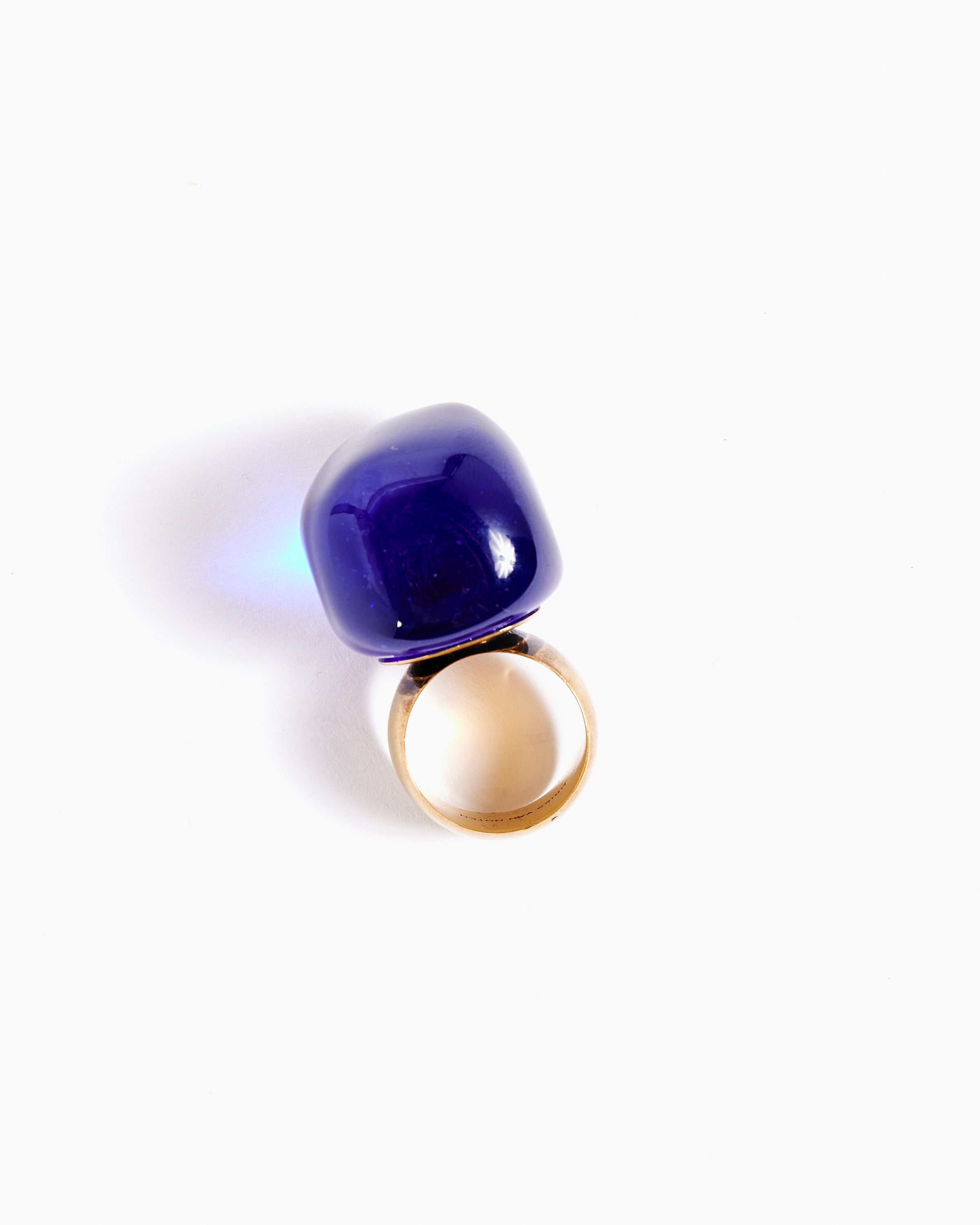 Statement Ring in Blue