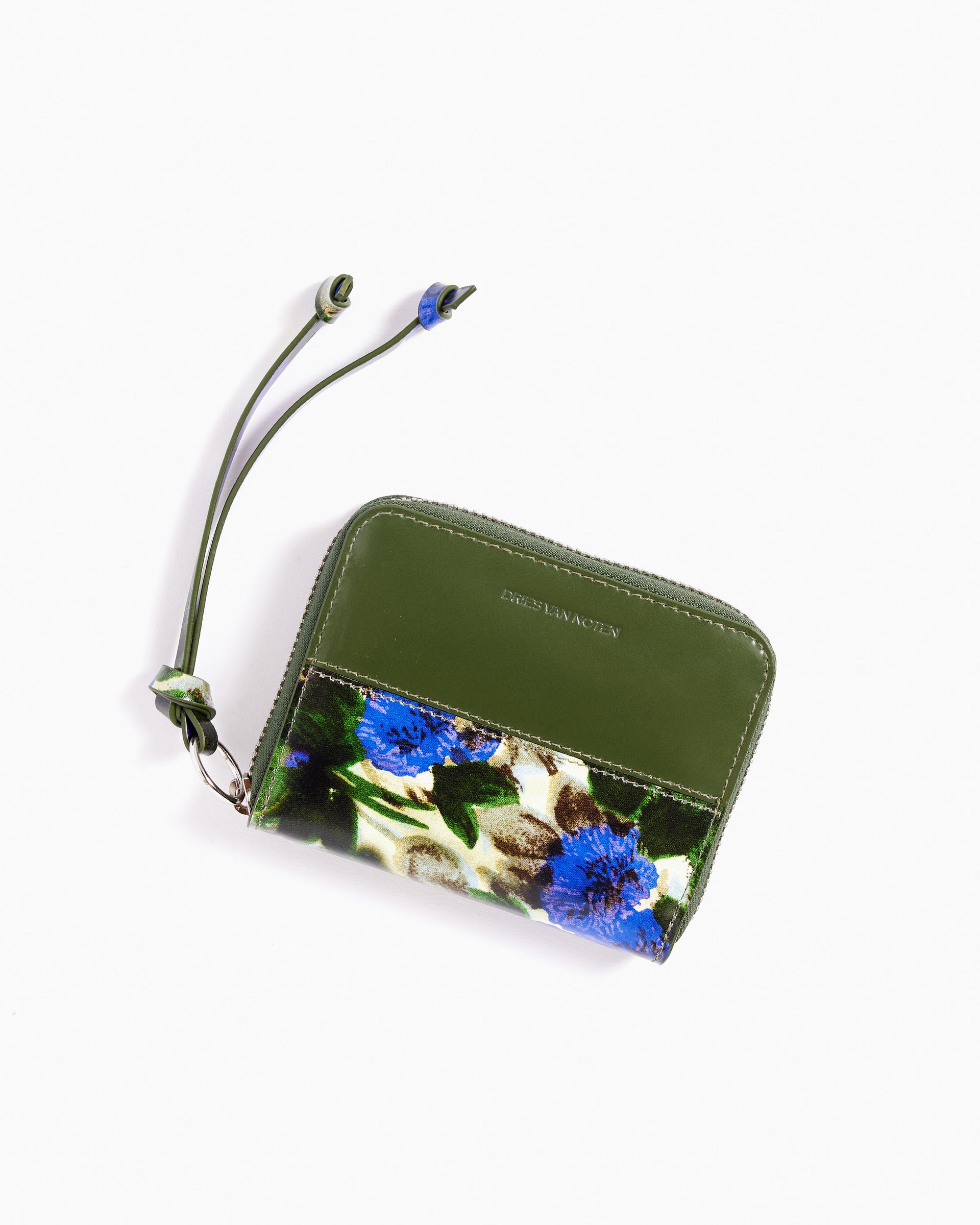 Floral Wallet in Blue
