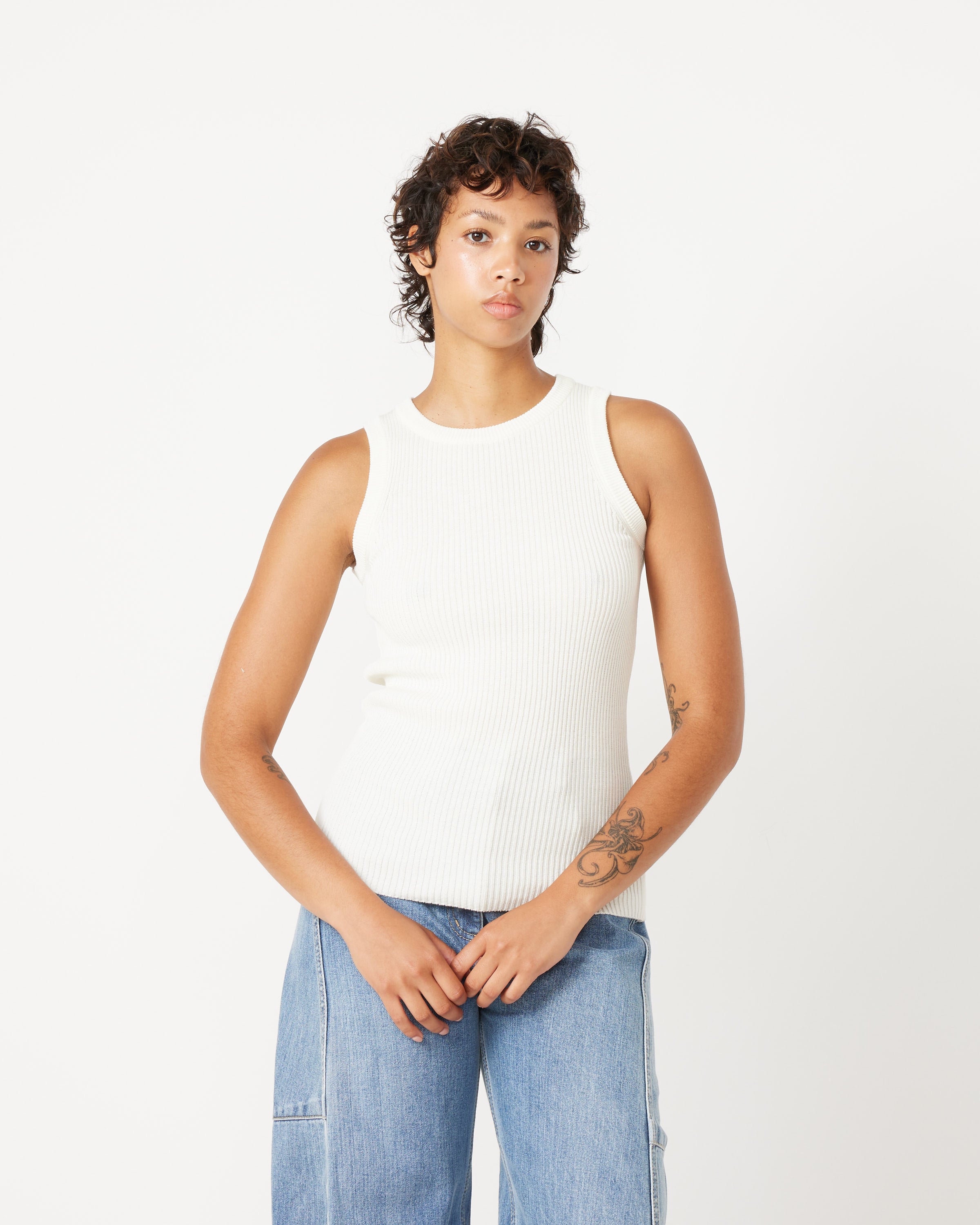 Ribbed Knit Tank – Mohawk General Store