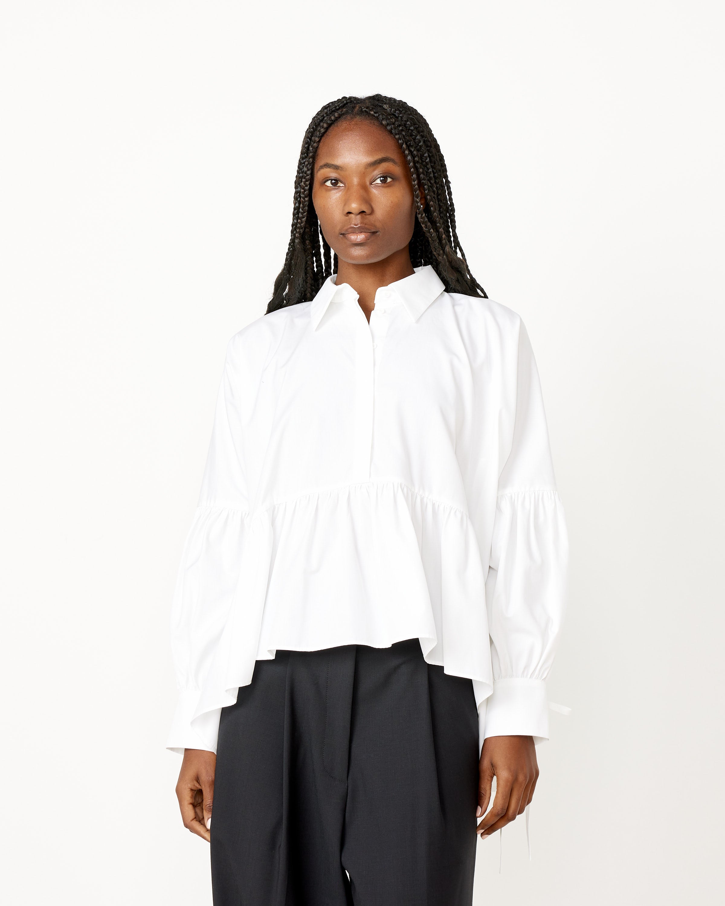 Andrea Shirt in White – Mohawk General Store