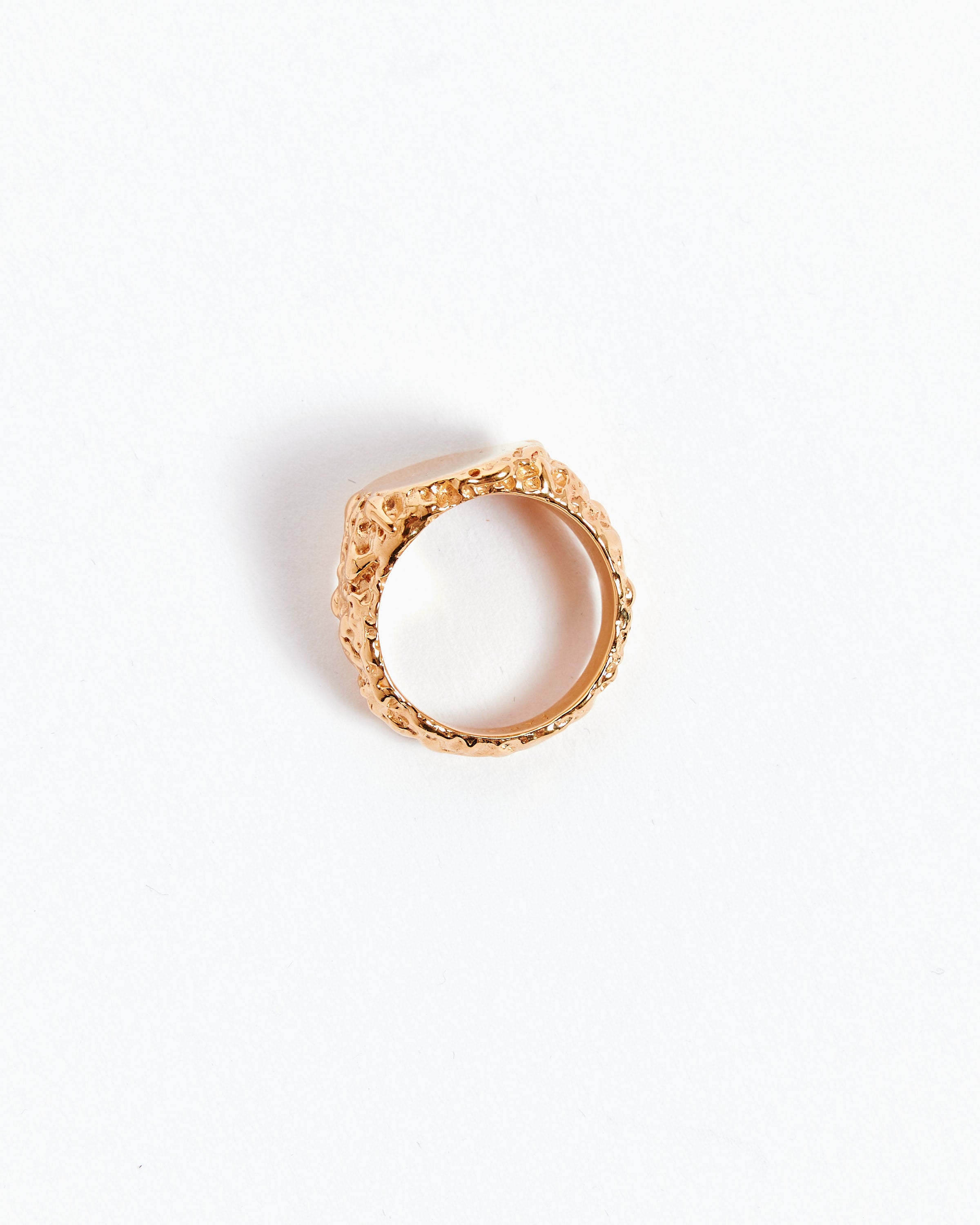 Roca Signet in 18K Gold Plated
