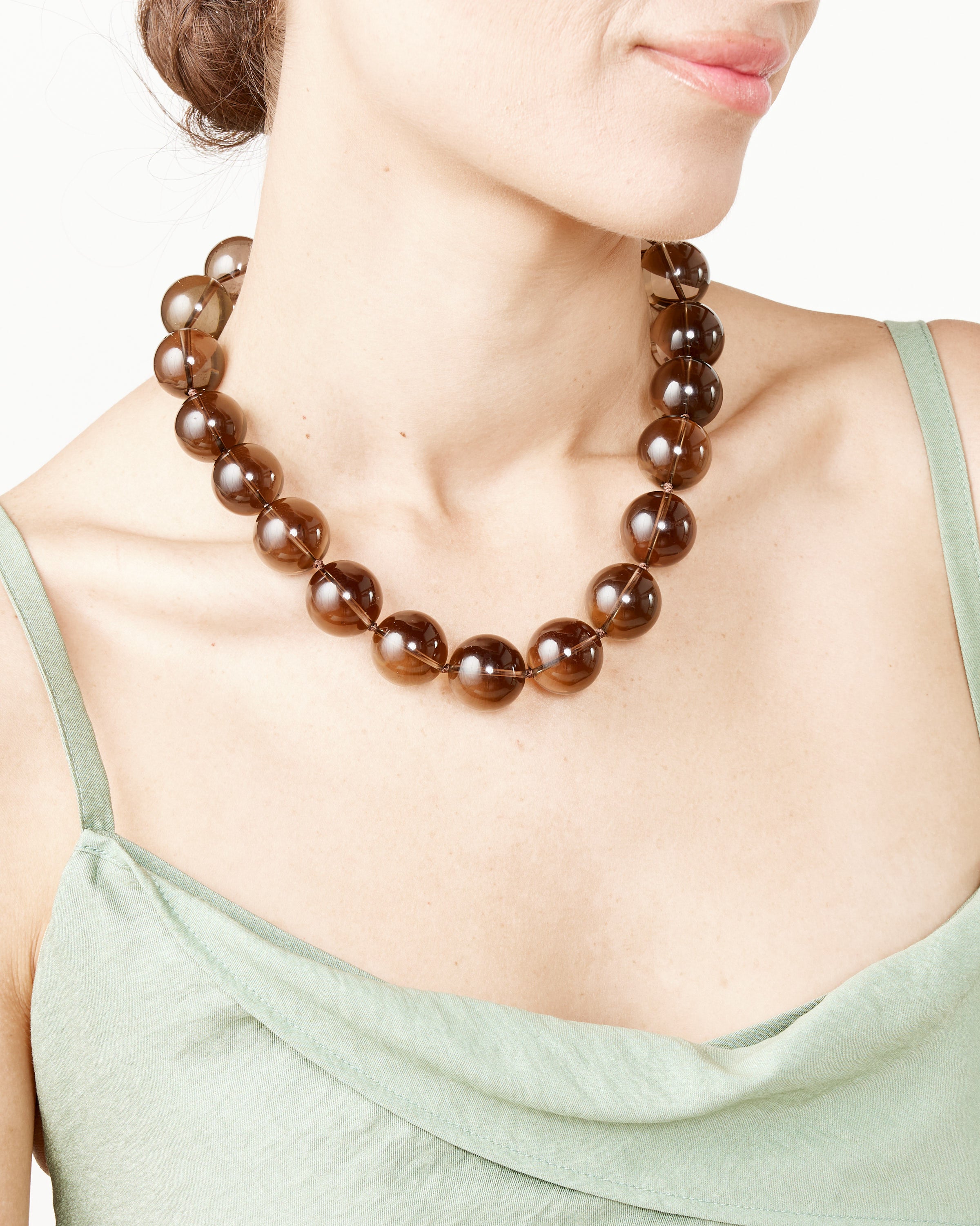 Fez Necklace in Brown