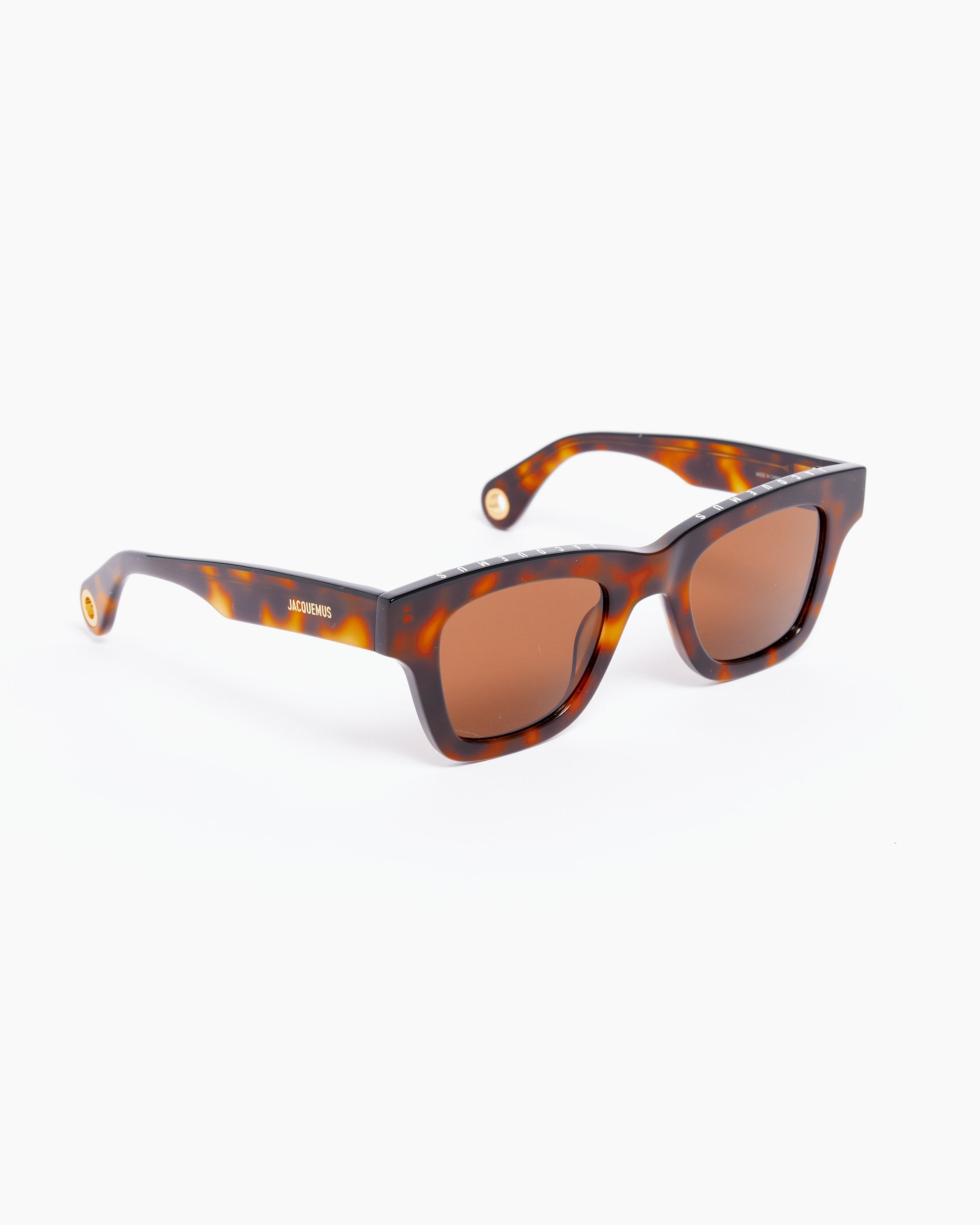 Les Lunettes Nocio Sunglasses in Multi Brown