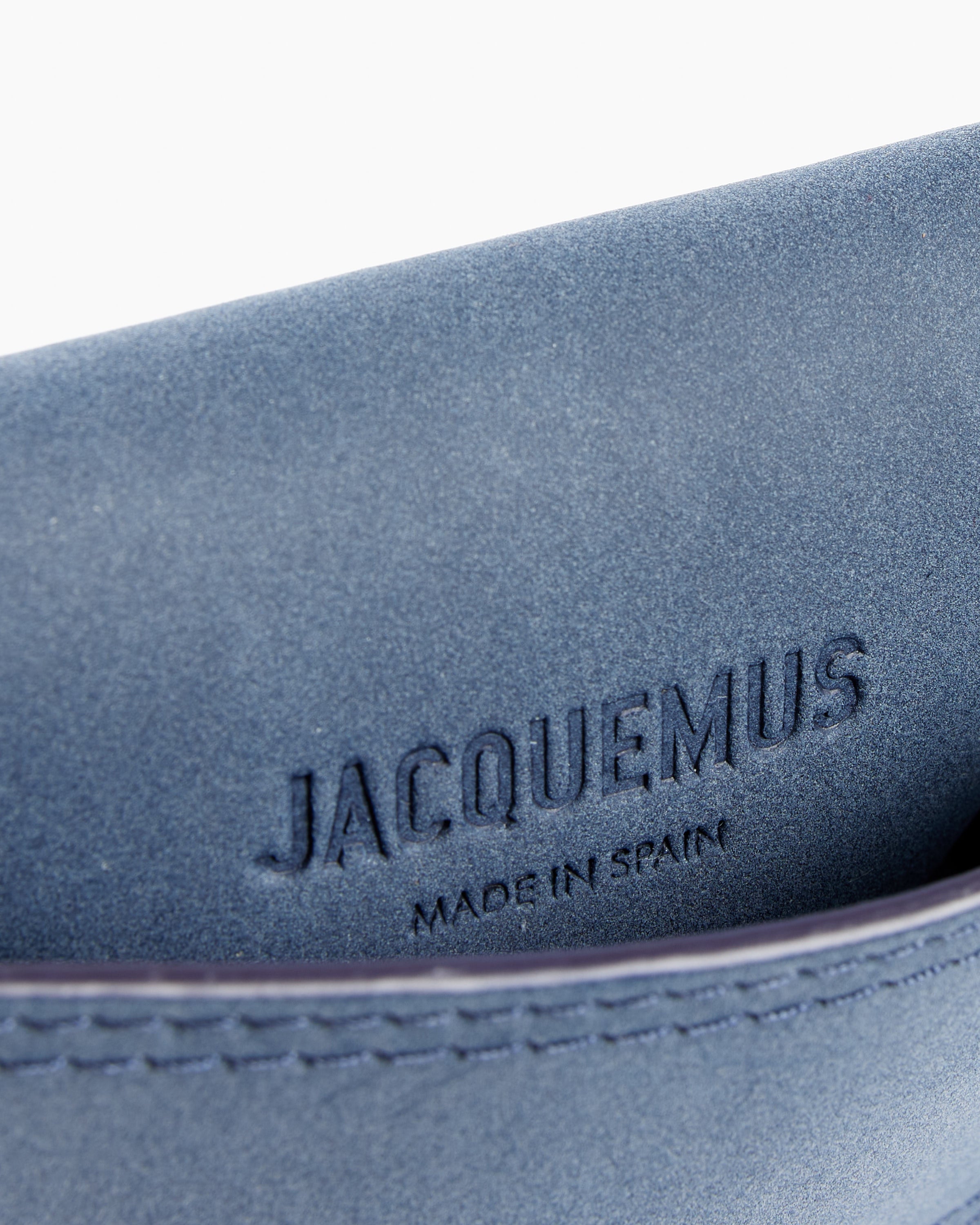 Jacquemus Le Porte Azur Strap Wallet In Blue