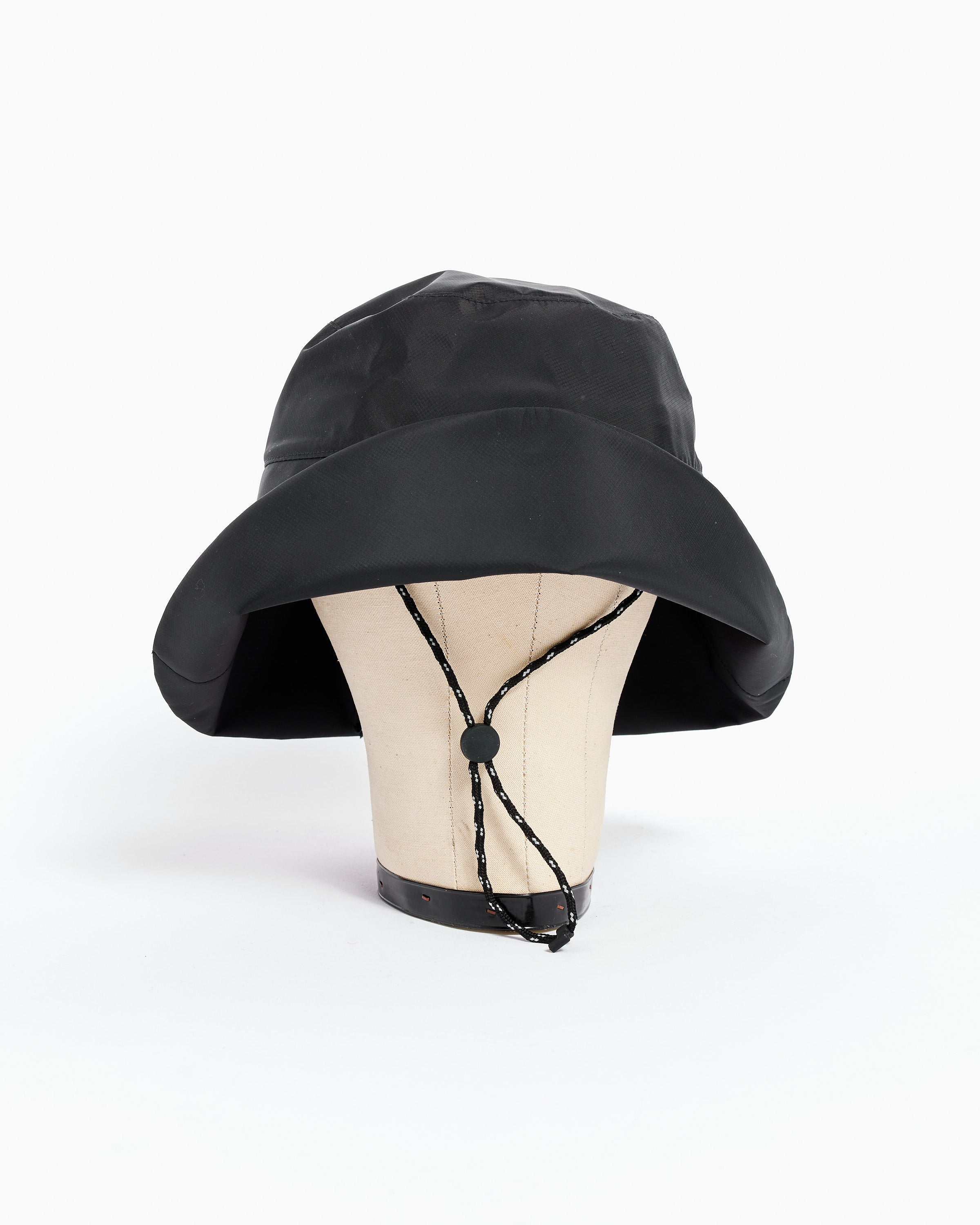 Nylon Sun Hat in Black