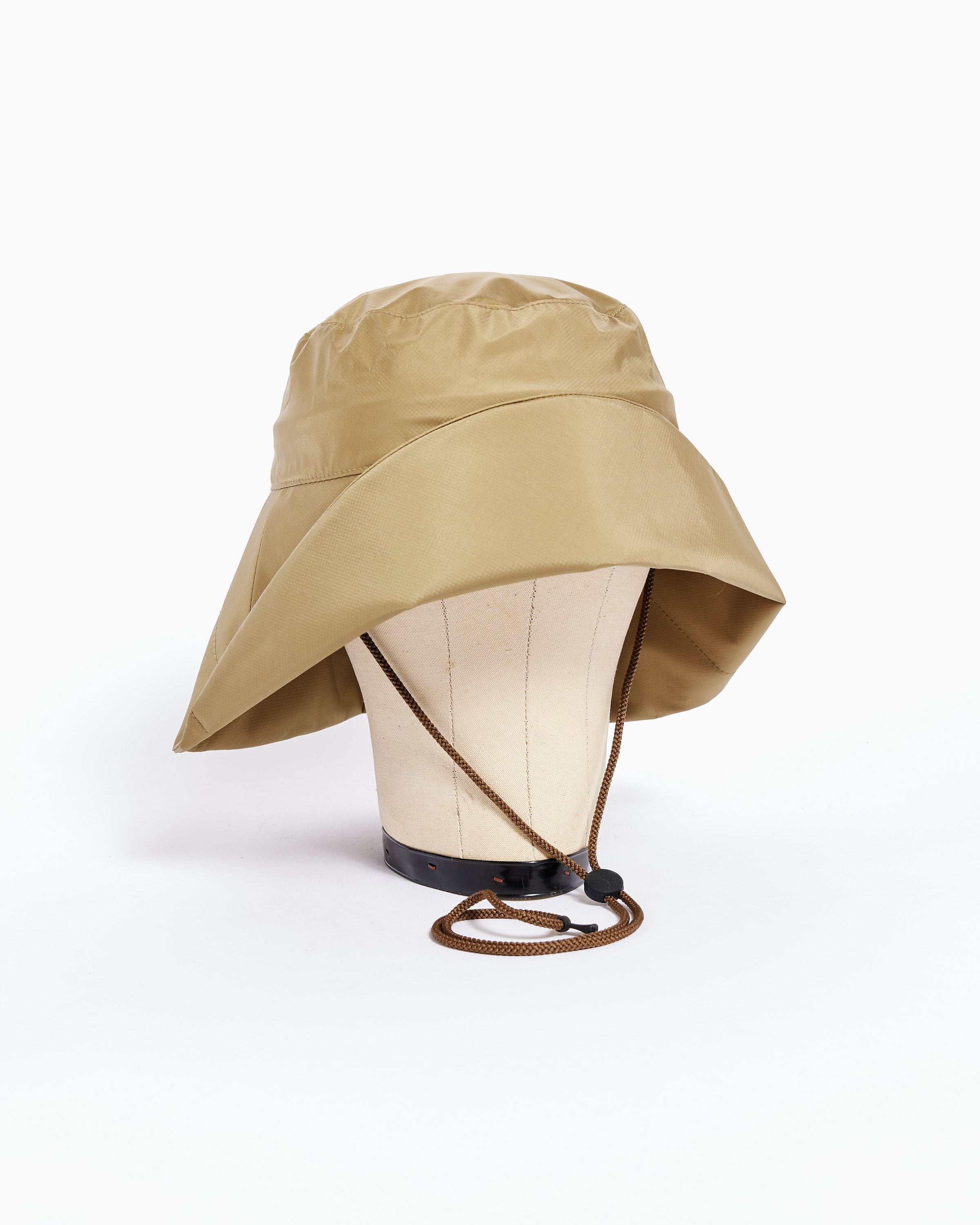 Nylon Sun Hat in Beige