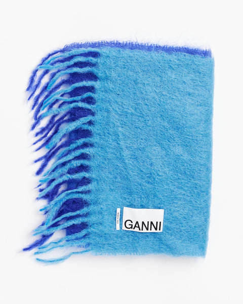 小物 GANNI Mohair Gradient Scarf Mohair Gradient Scarf