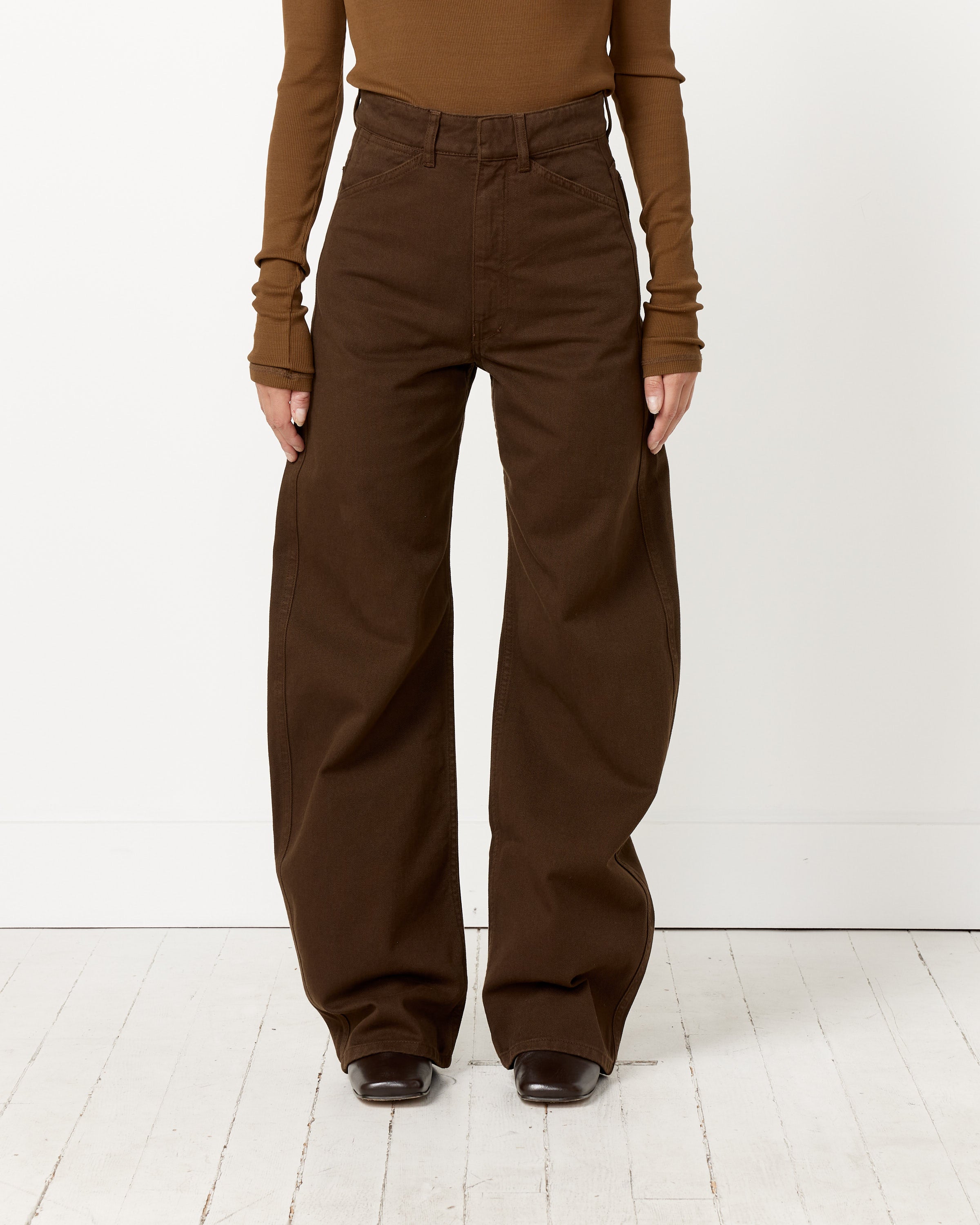 High Waisted Curved Pant – Mohawk General Store