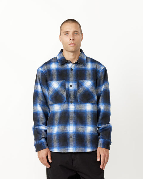 FUJI COTTON SHIRT JACKET 新品未使用　ポーカーズ WS15 - Sherpa-Bonded Flannel Jac-Shirt