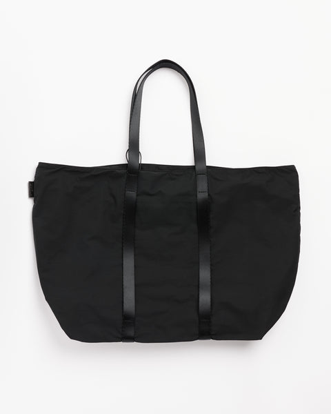 Gabardine Tote in Black