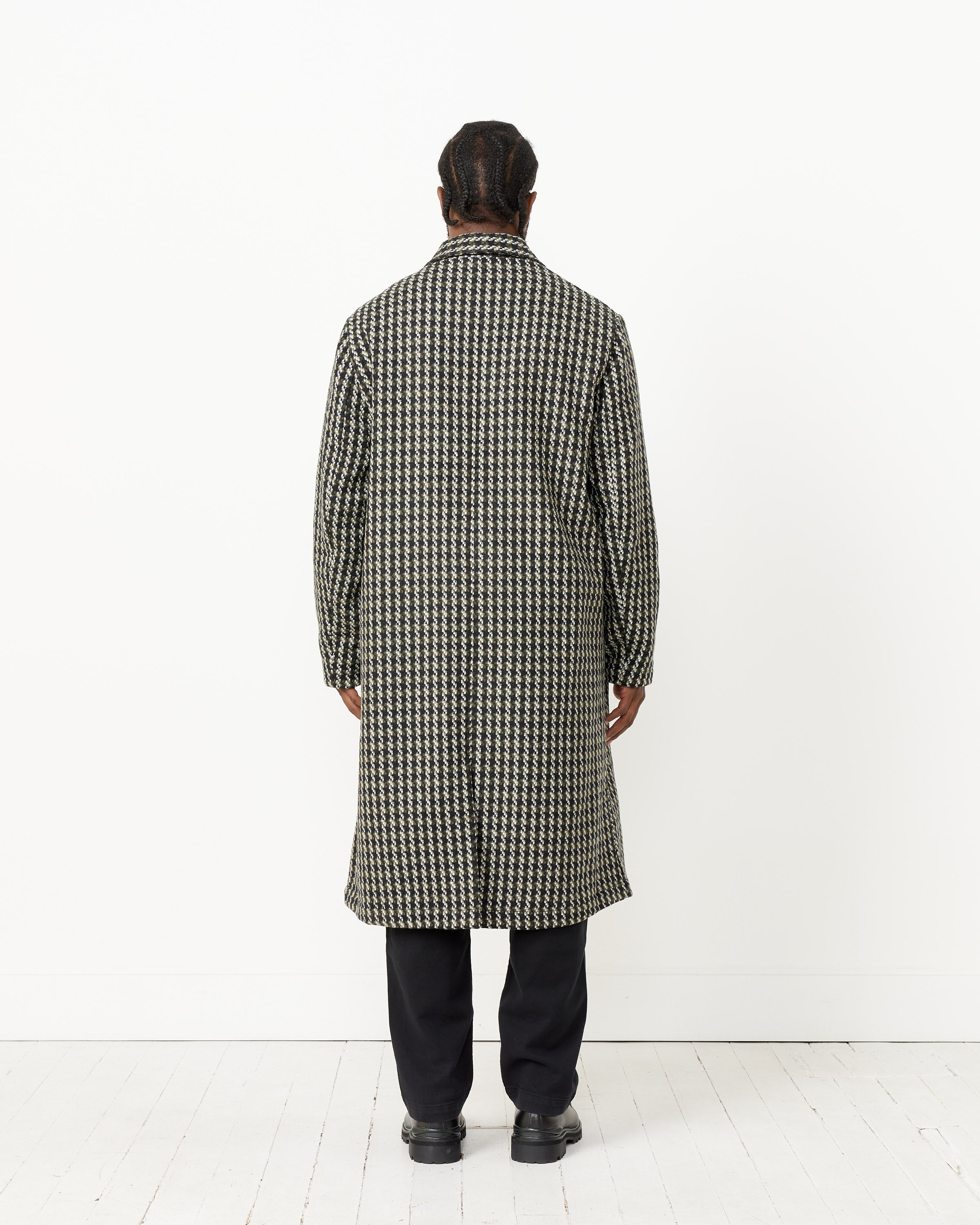 PS Paul Smith 17AW オンブレチェックウールテーパードスラックス www