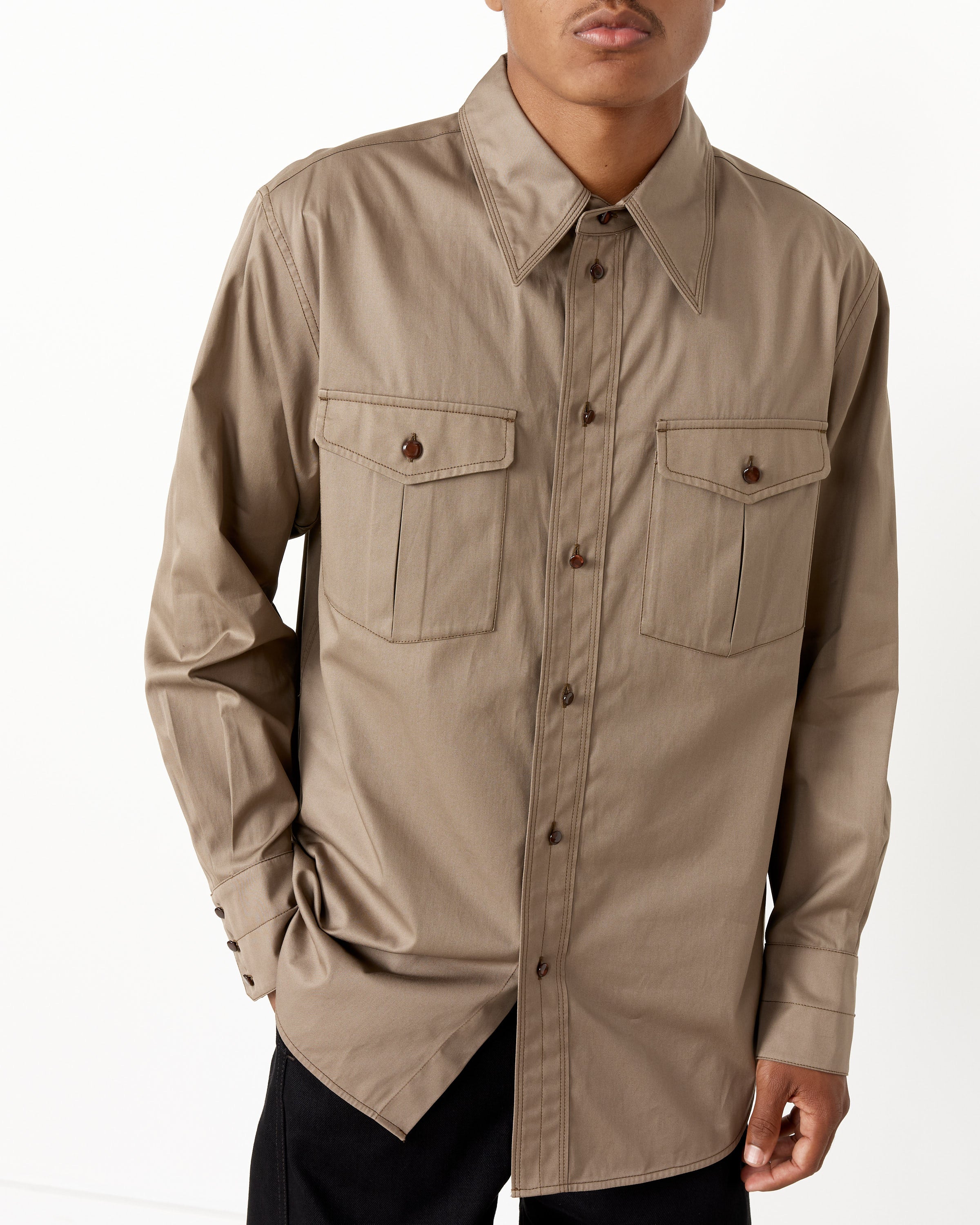 Relaxed Western Shirt