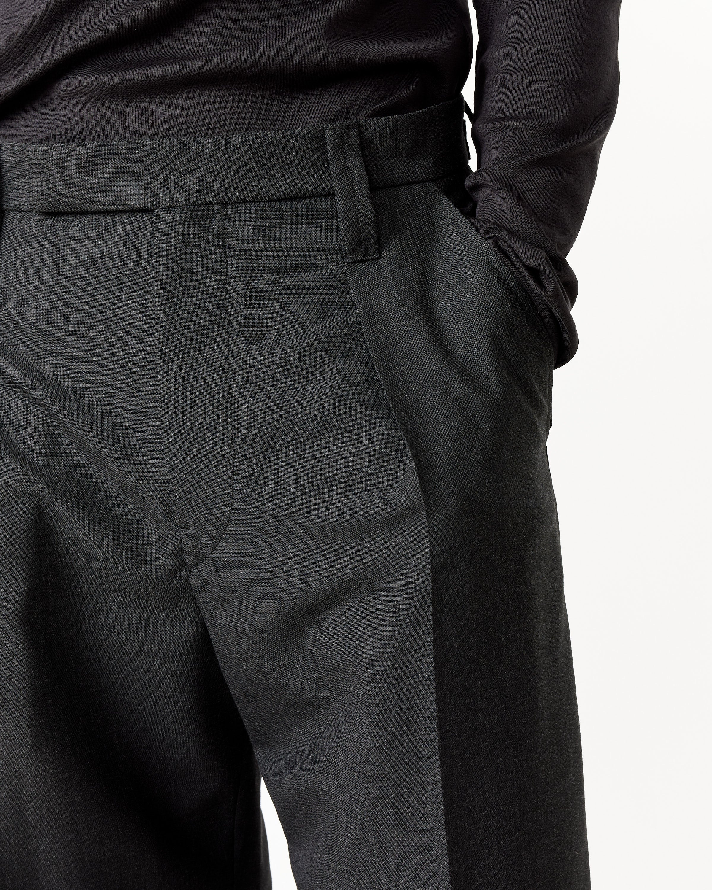 mens single pleat dress pants Men's formal dress pants for business outfits Antonios