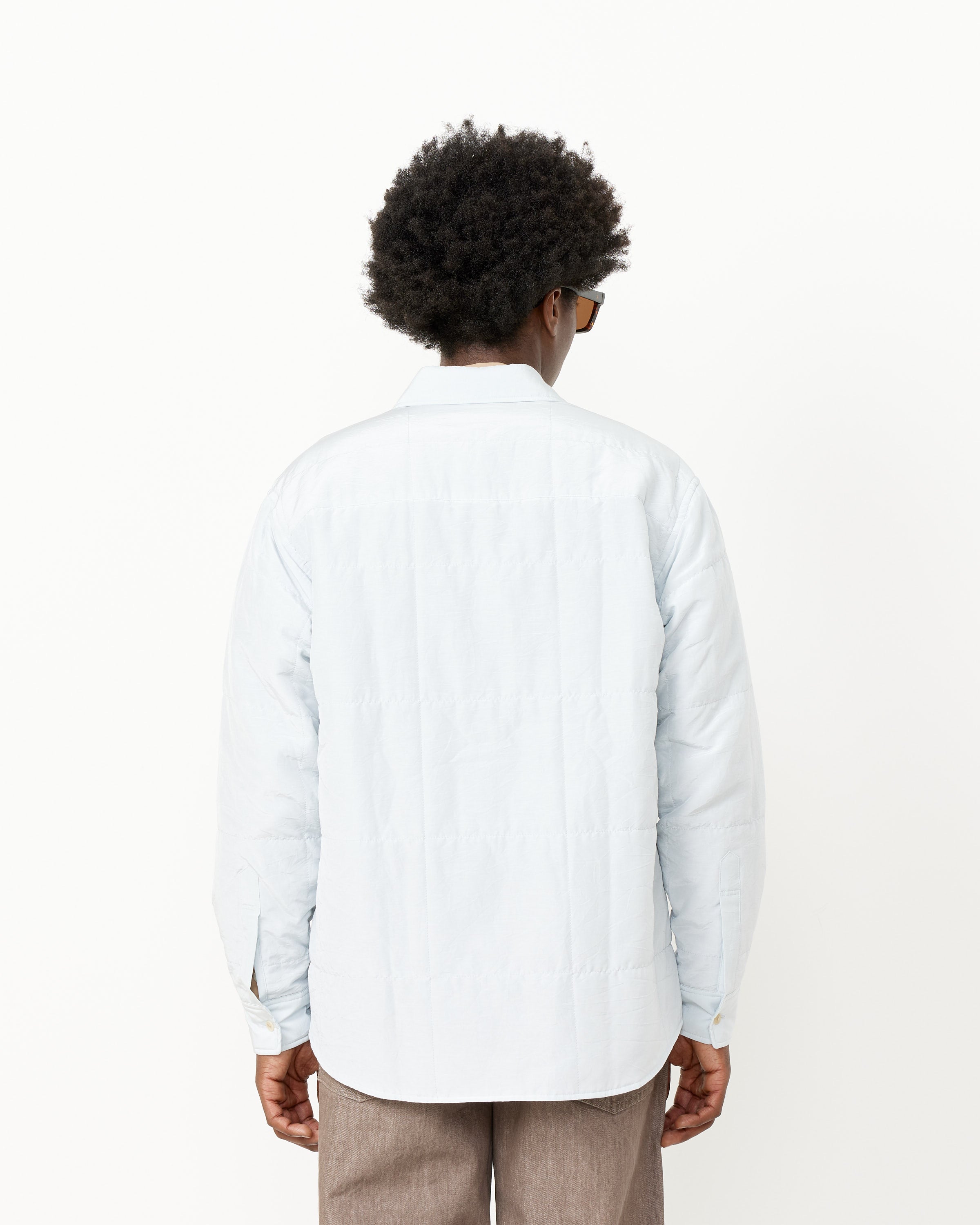 Quilted Silk Cotton Shirt