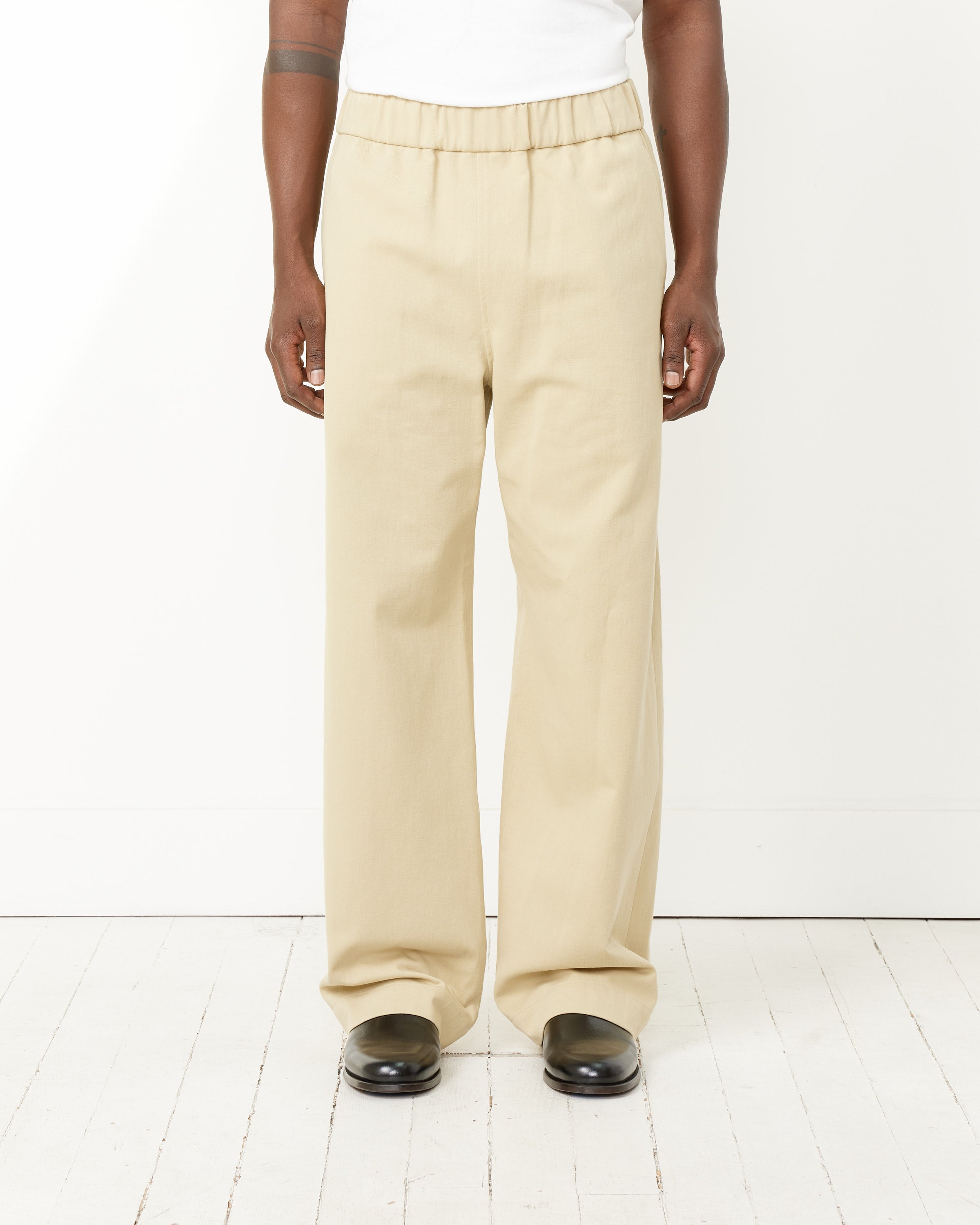 Washed Heavy Chino Easy Pant