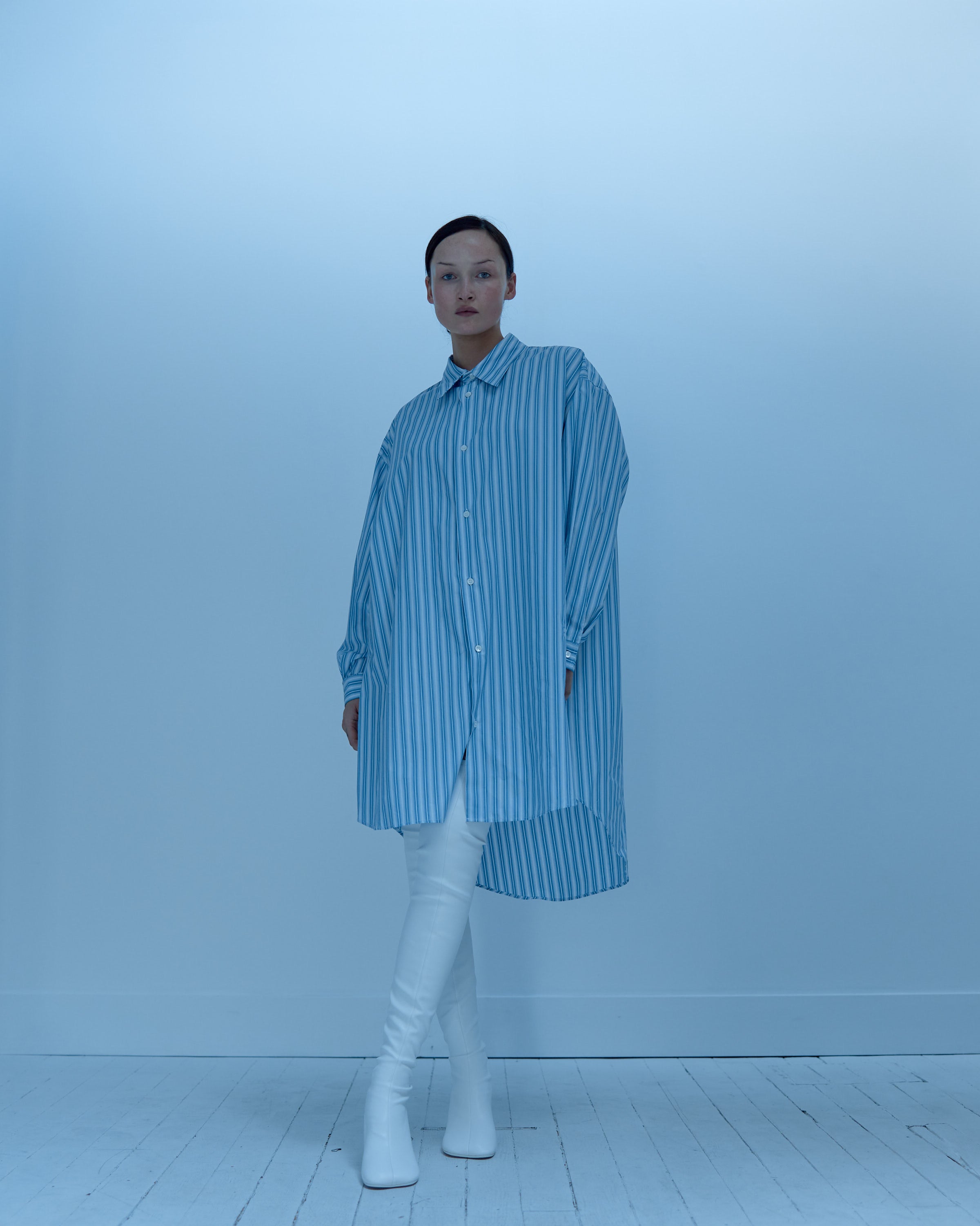 mm6 shirt dress MM6 Asymmetrical Dress